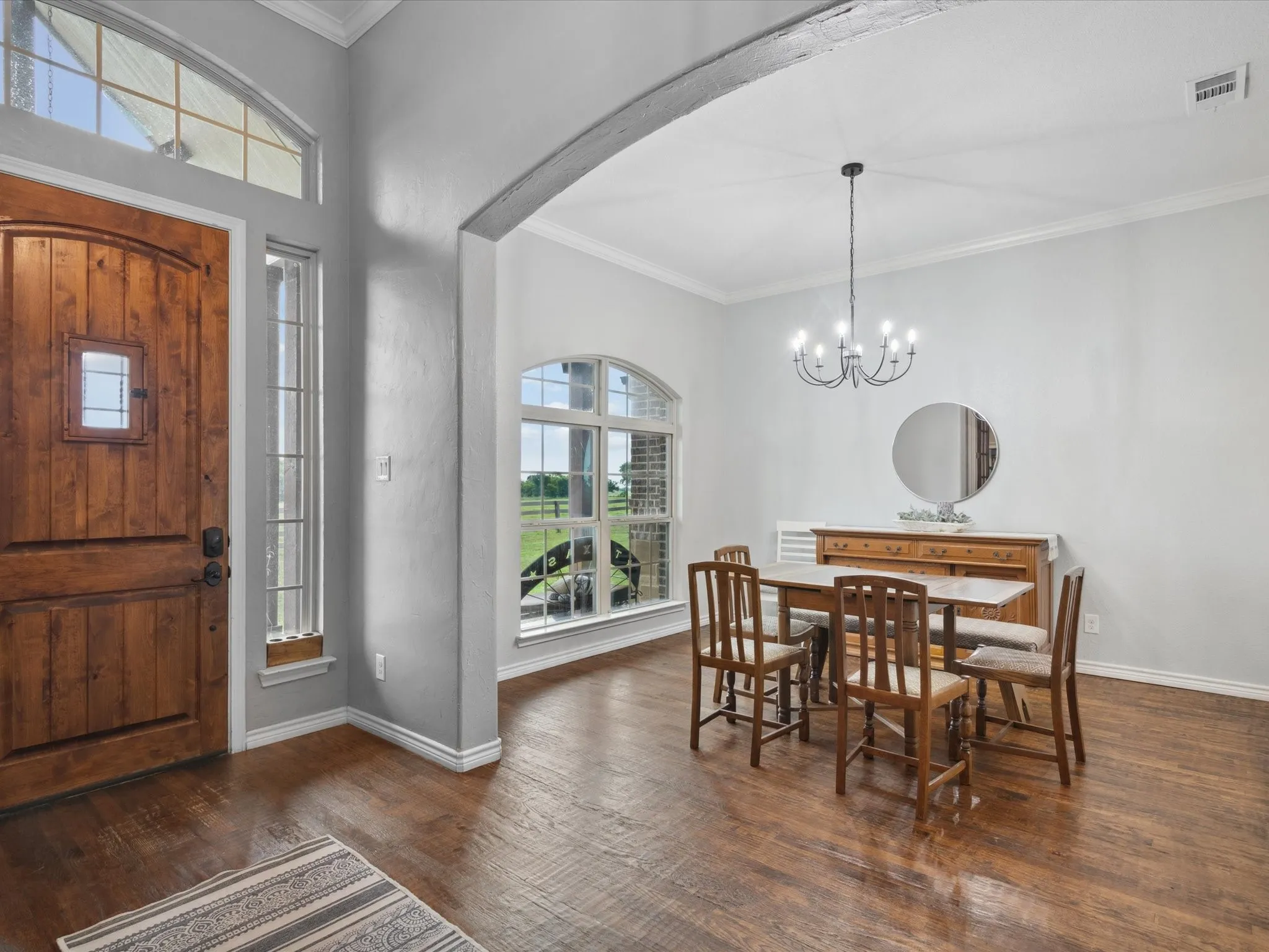 Formal Dining to the left as you enter