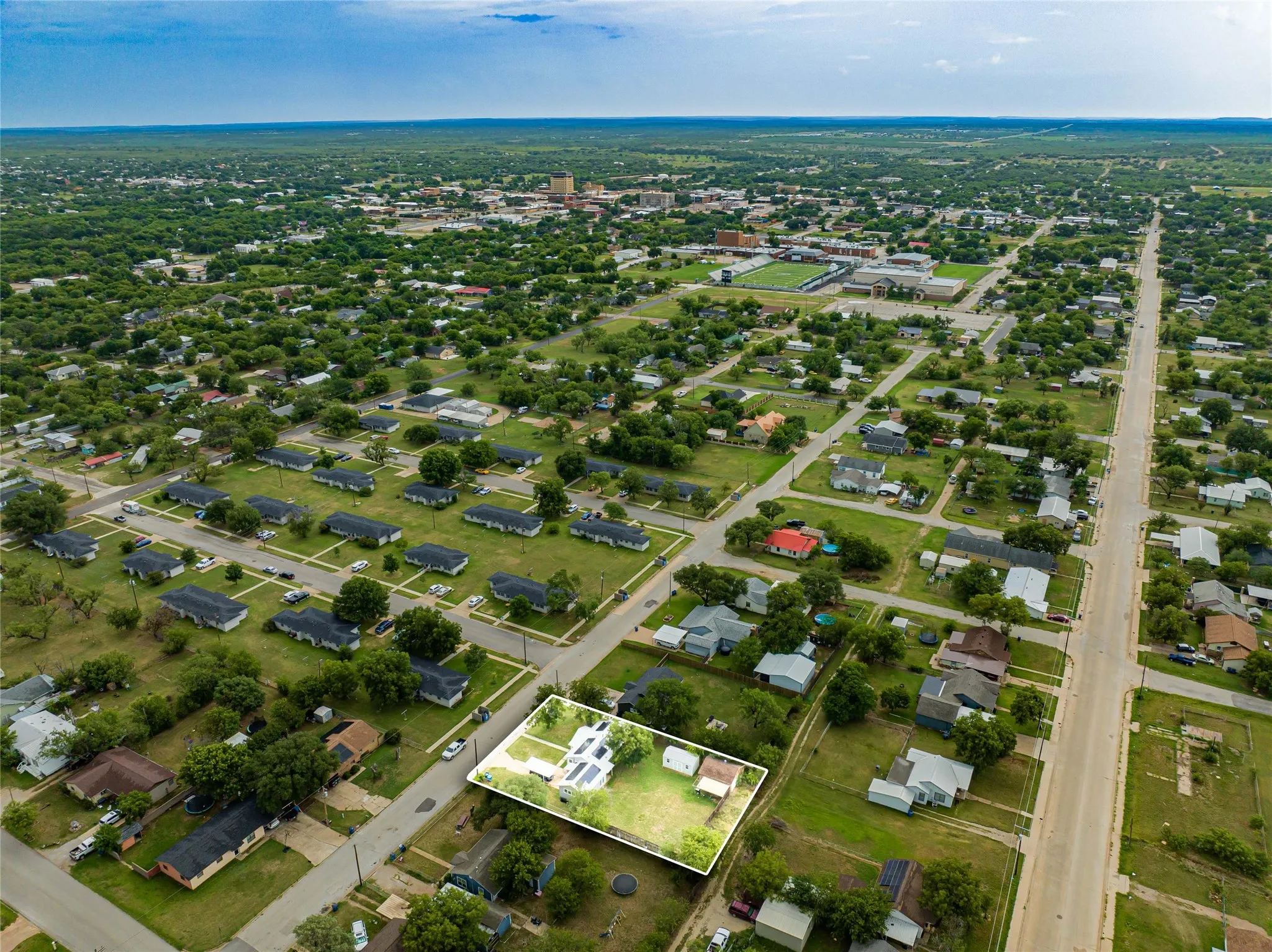 Aerial view