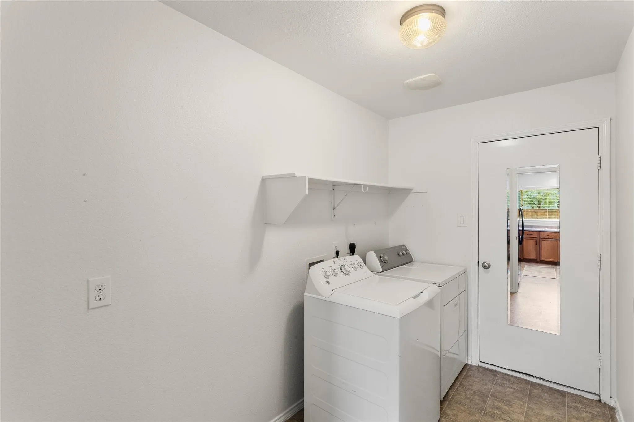 Washer and Dryer convey with the home!
