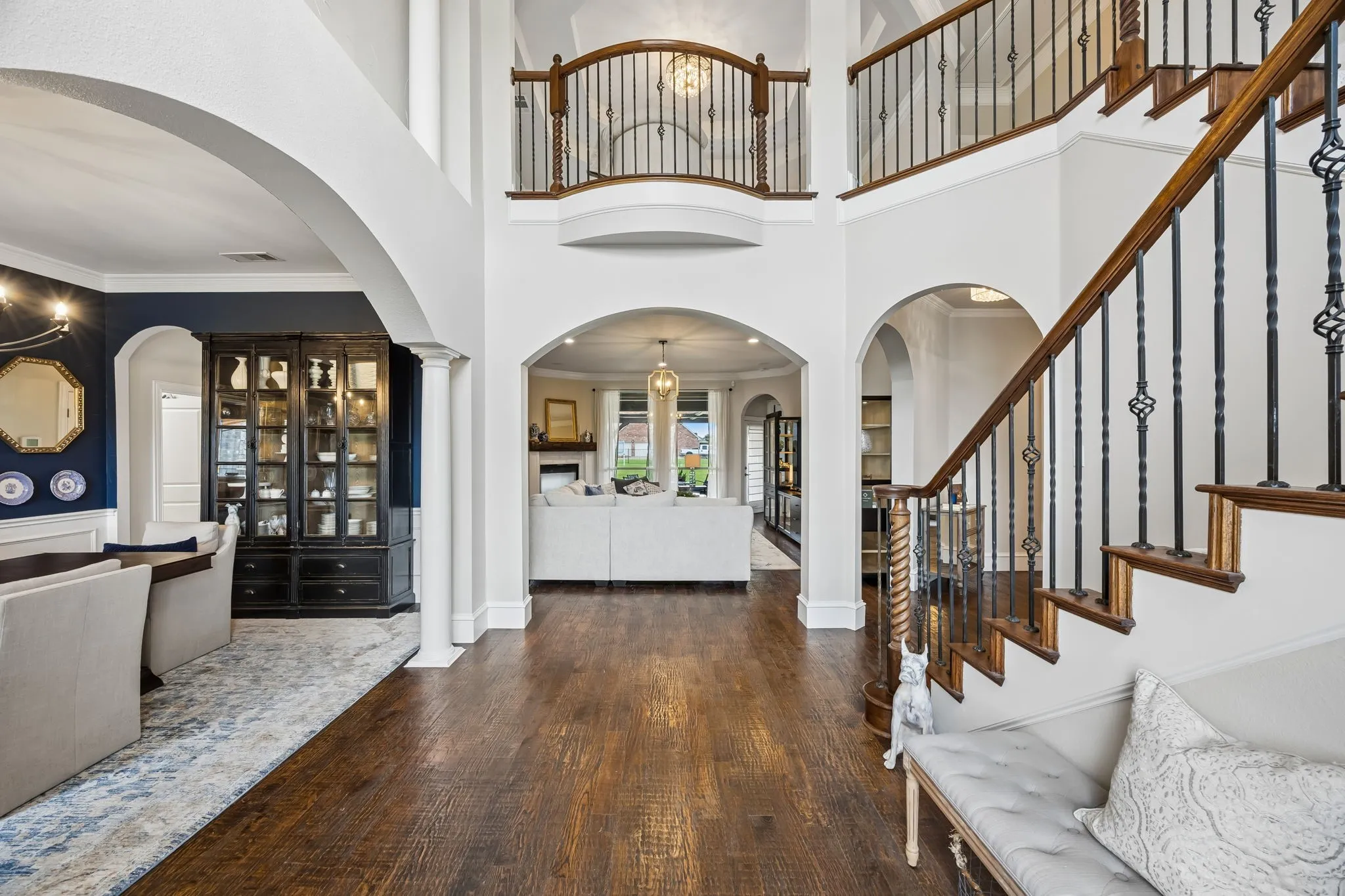Another view of the entrance to the home.