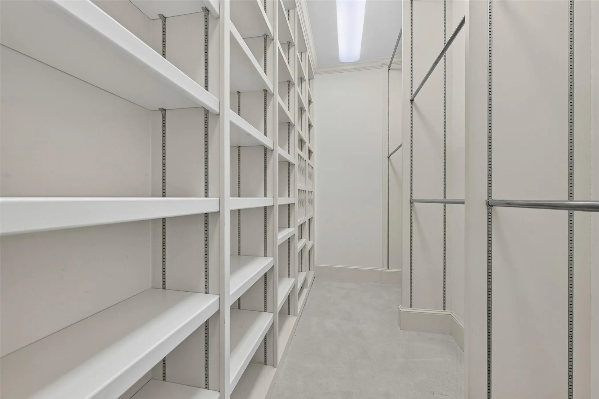 Large walk-in closets in both bedrooms.