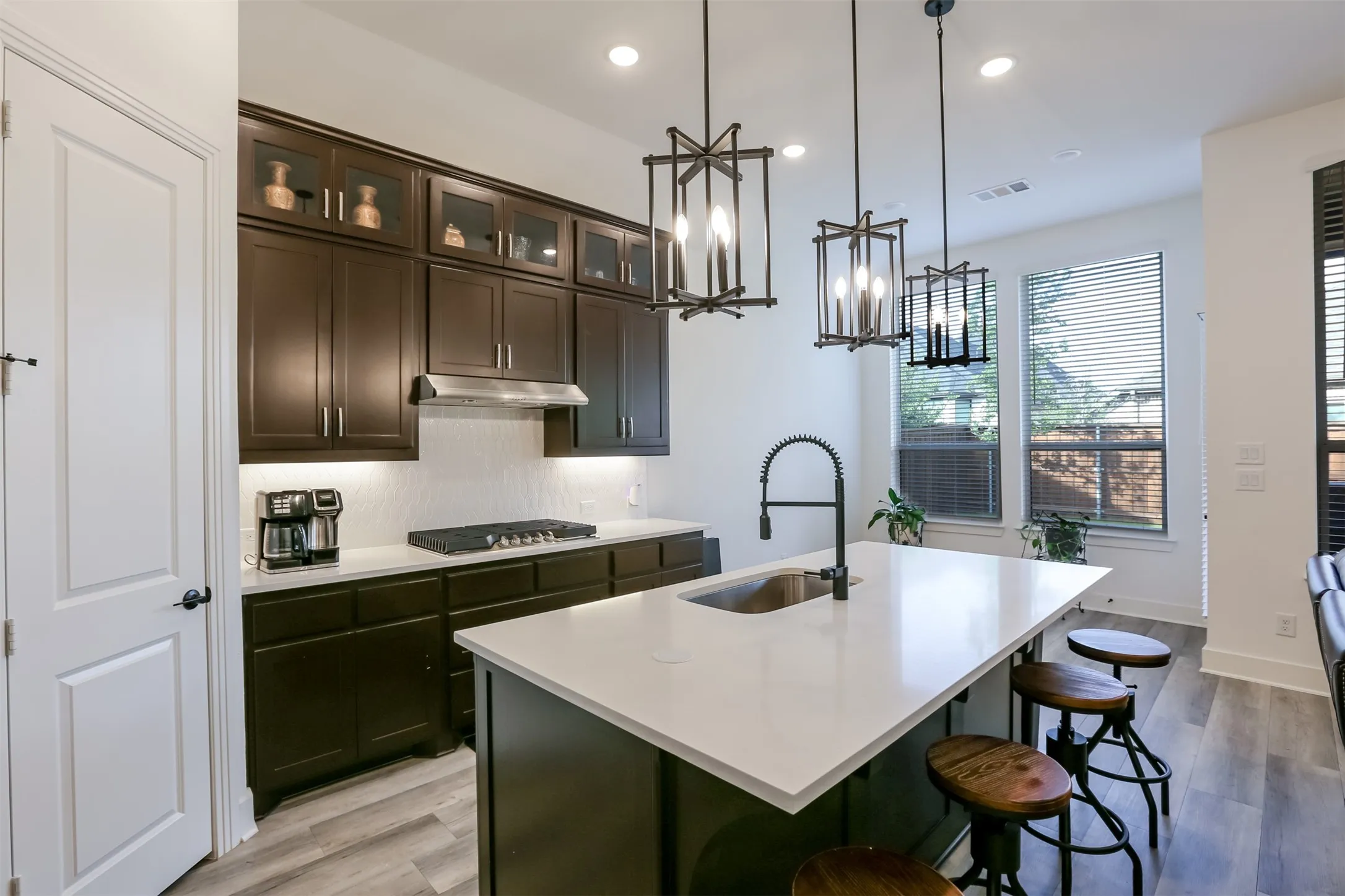 View of kitchen