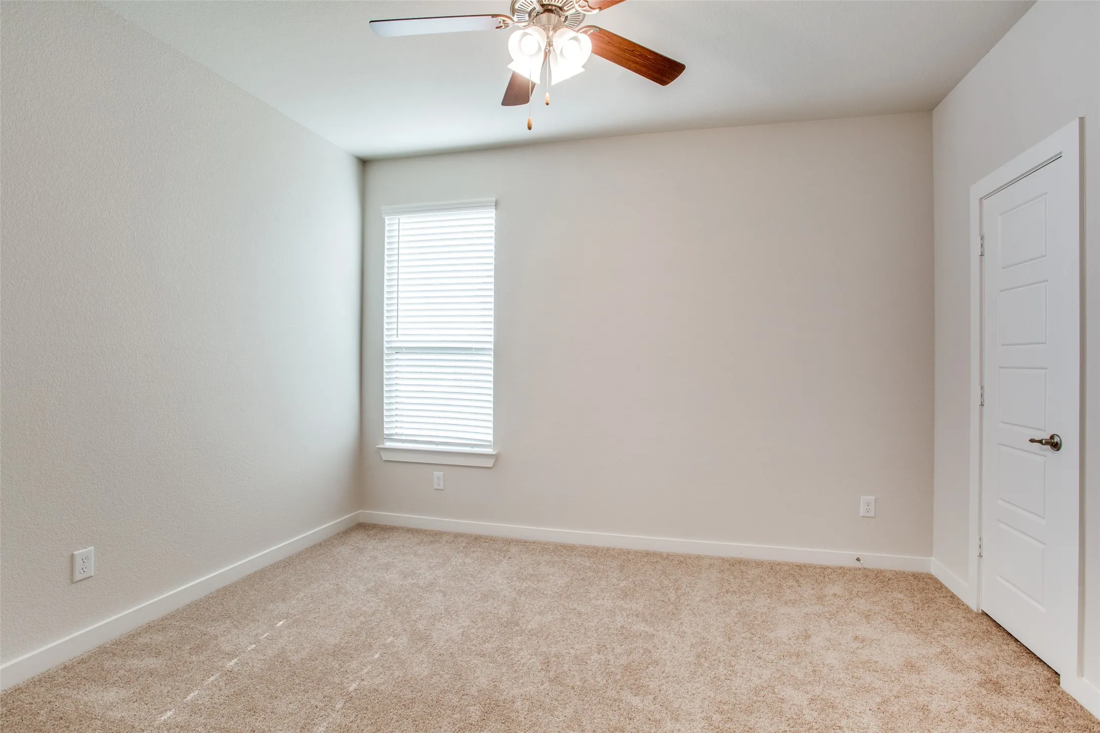 Spacious secondary bedrooms