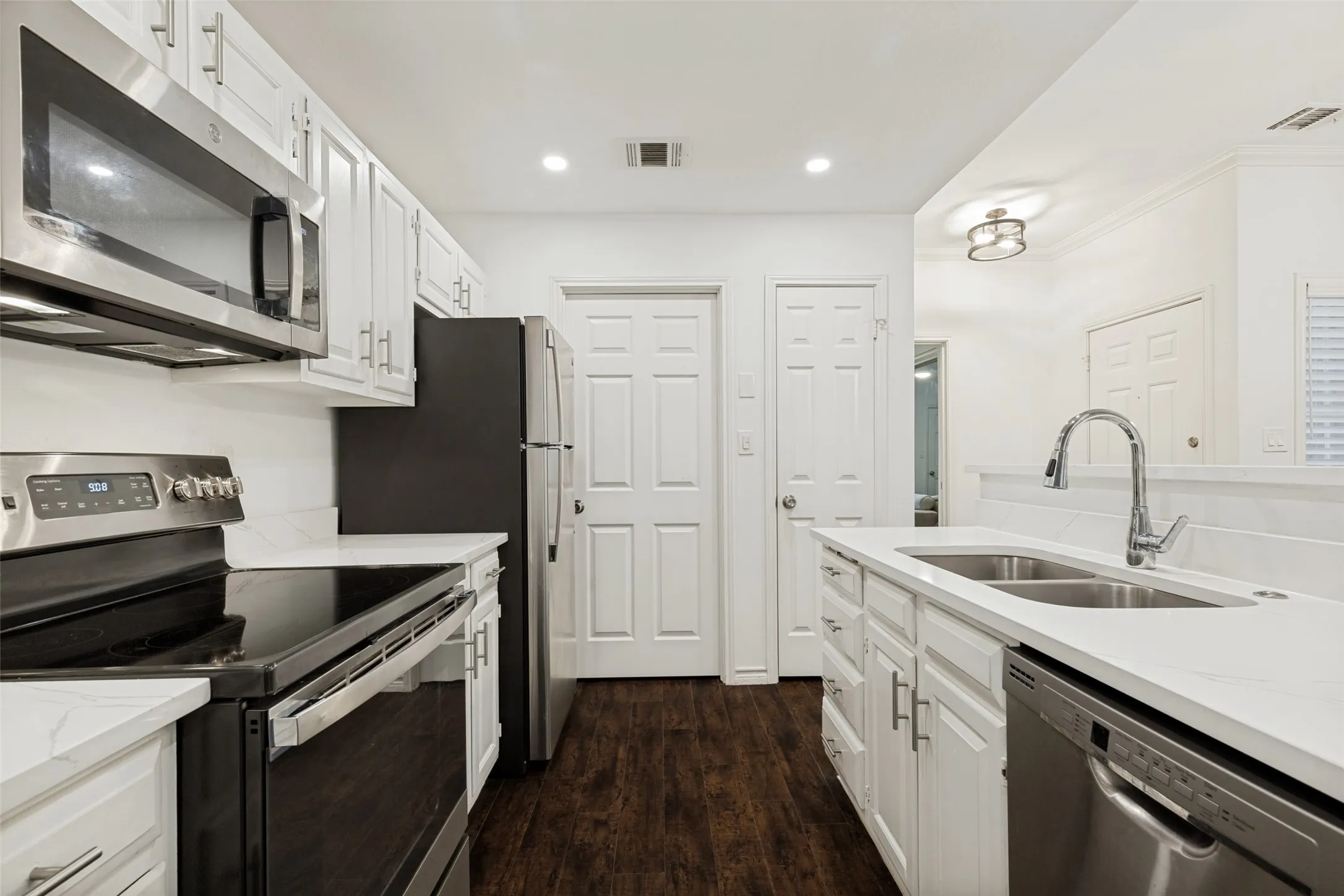 Another view of the kitchen