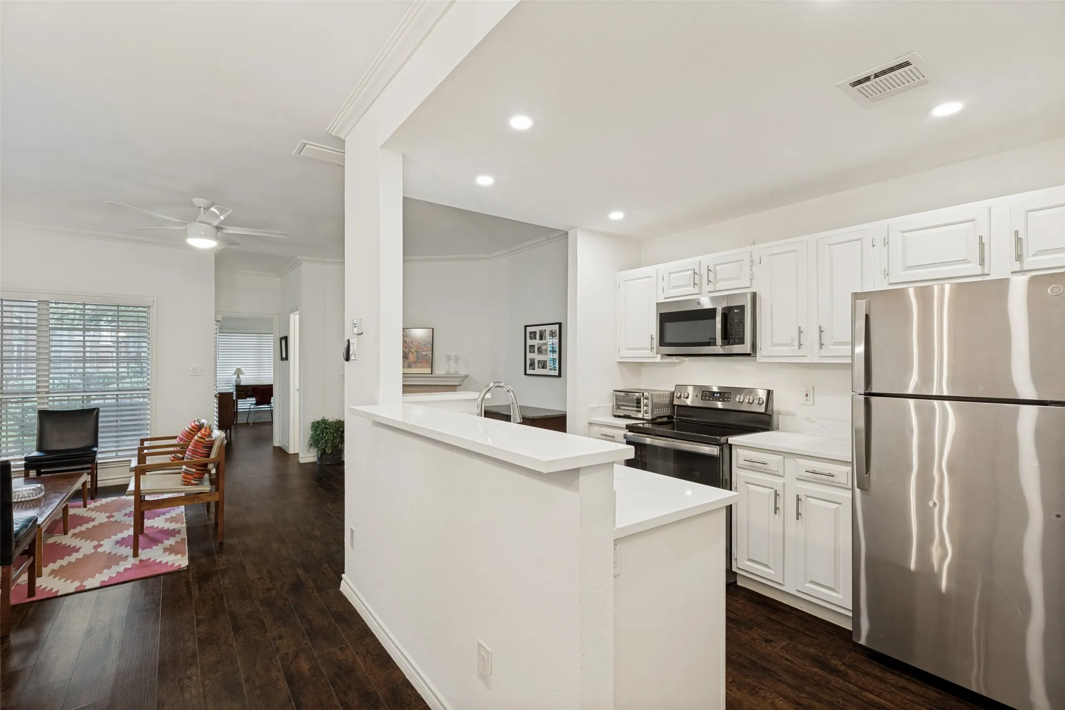 Another view of the kitchen