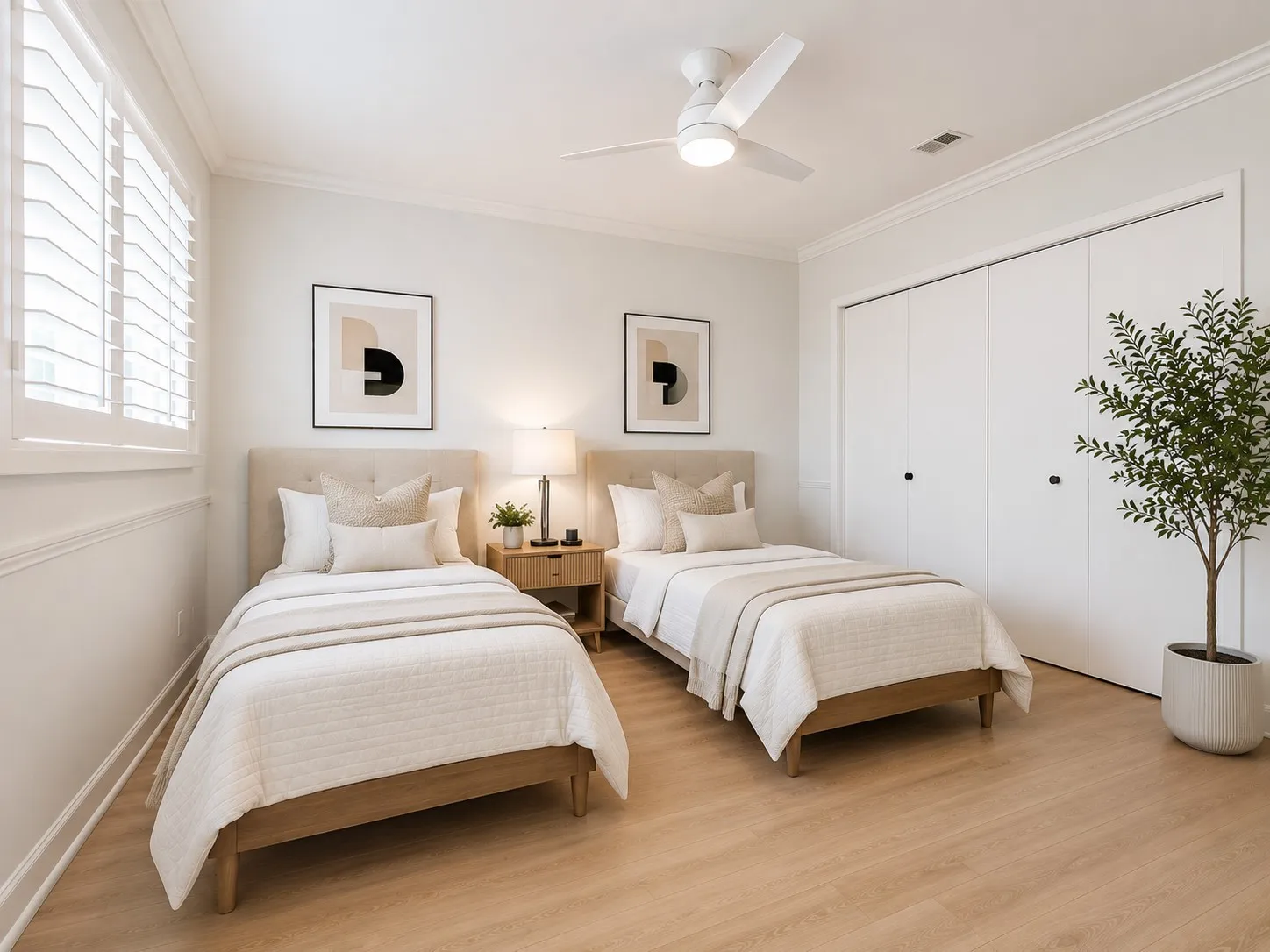 Bedroom Virtually Staged