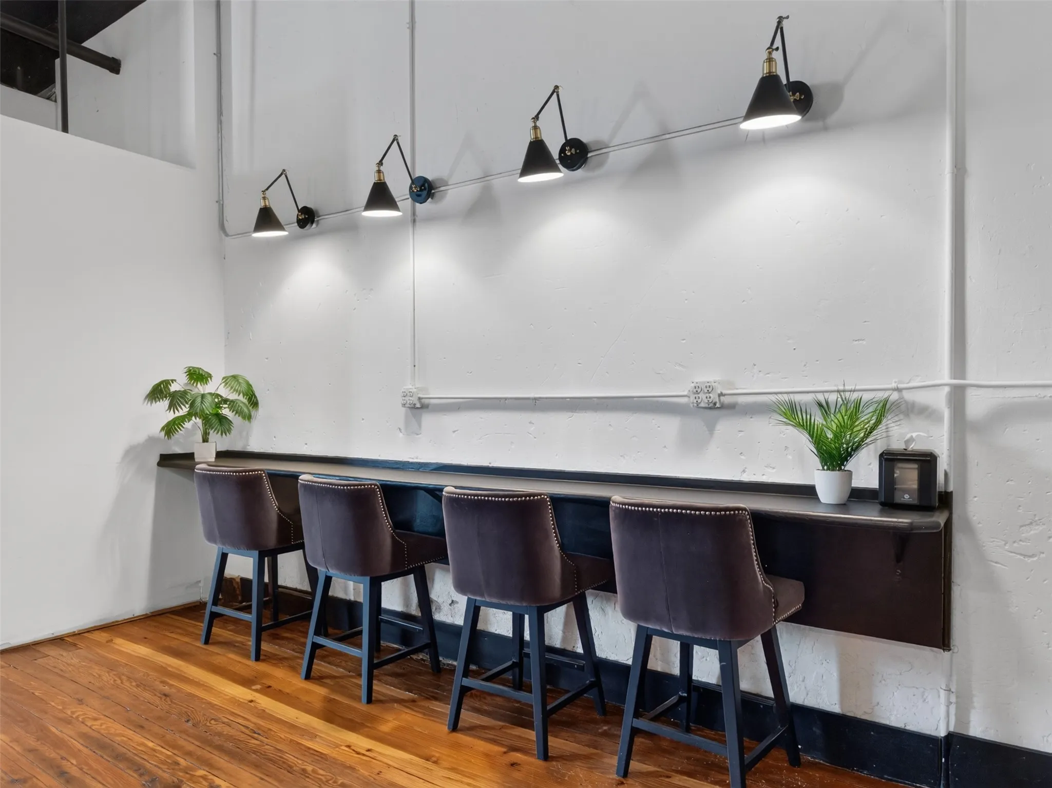 first floor coffee shop back room