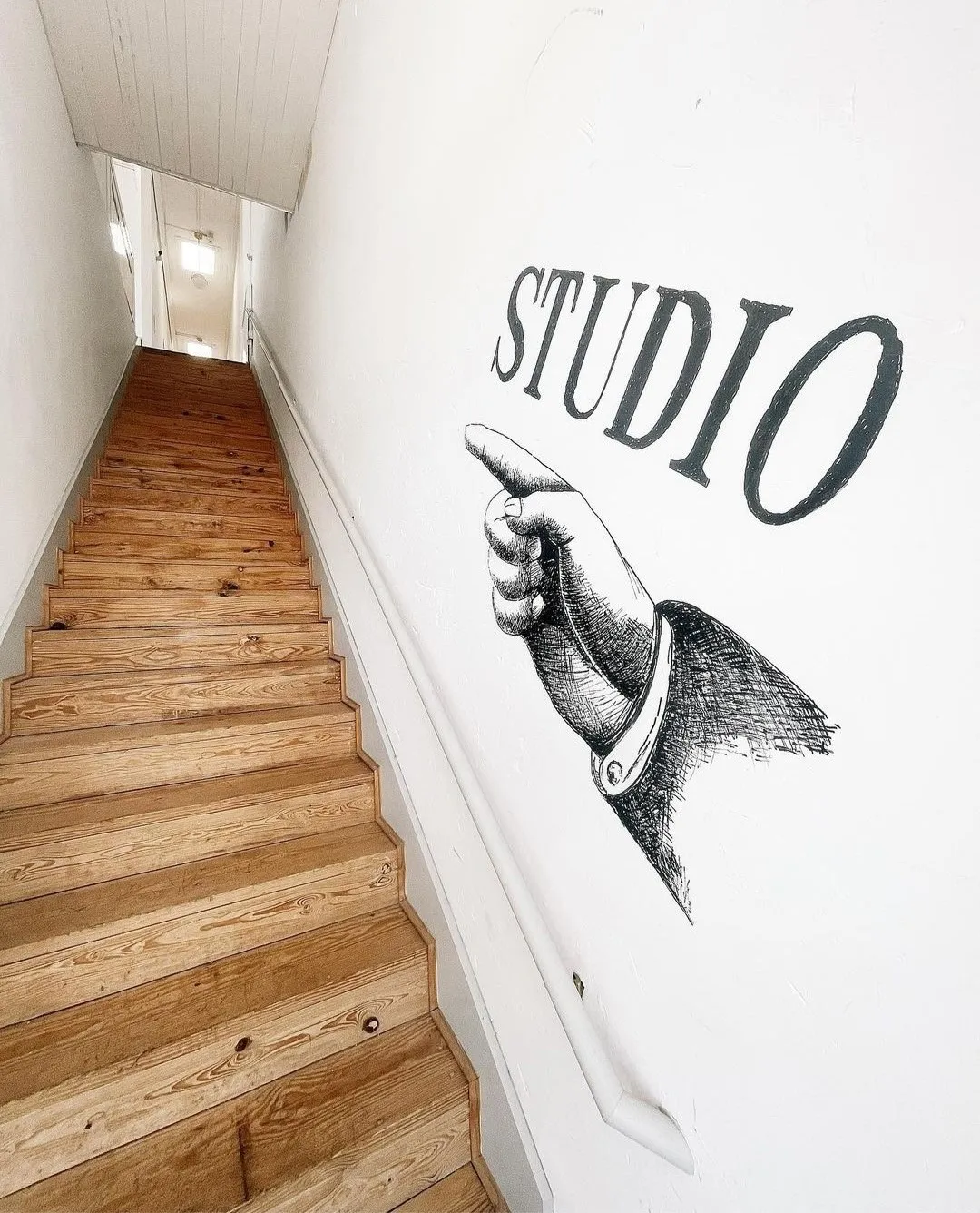 Stairs to 2nd floor