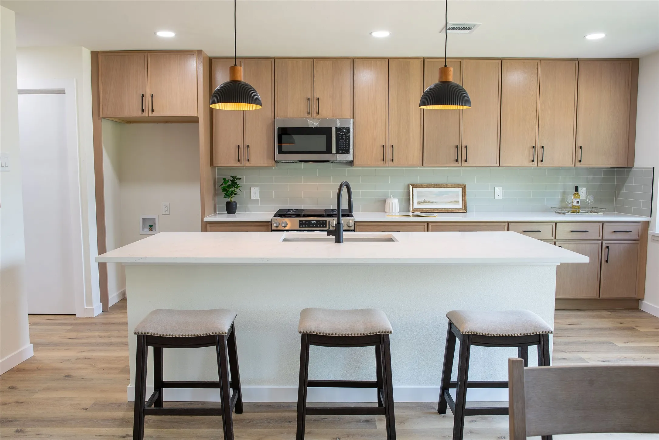 Kitchen with Large Center Island