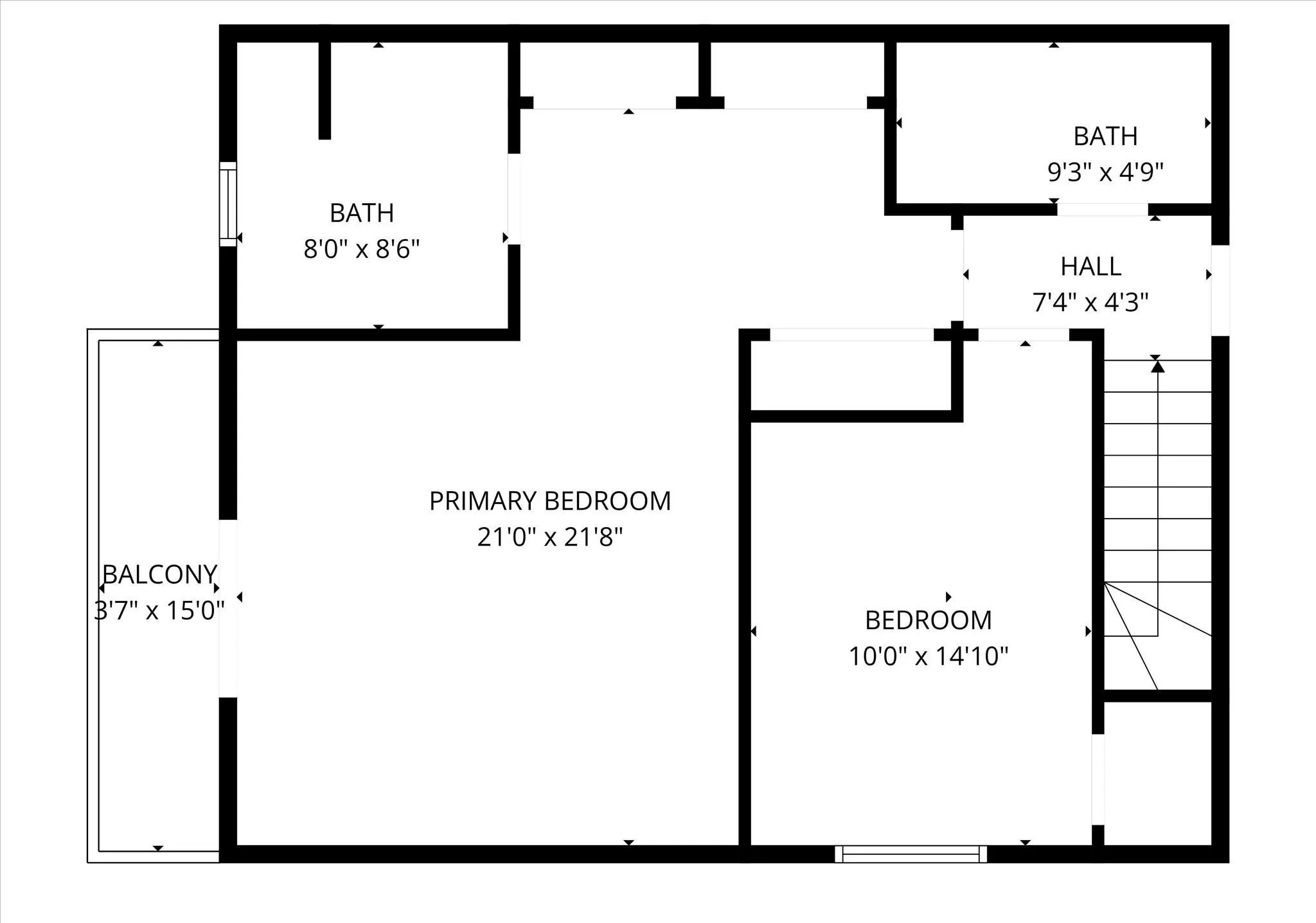 2nd floor floorplan