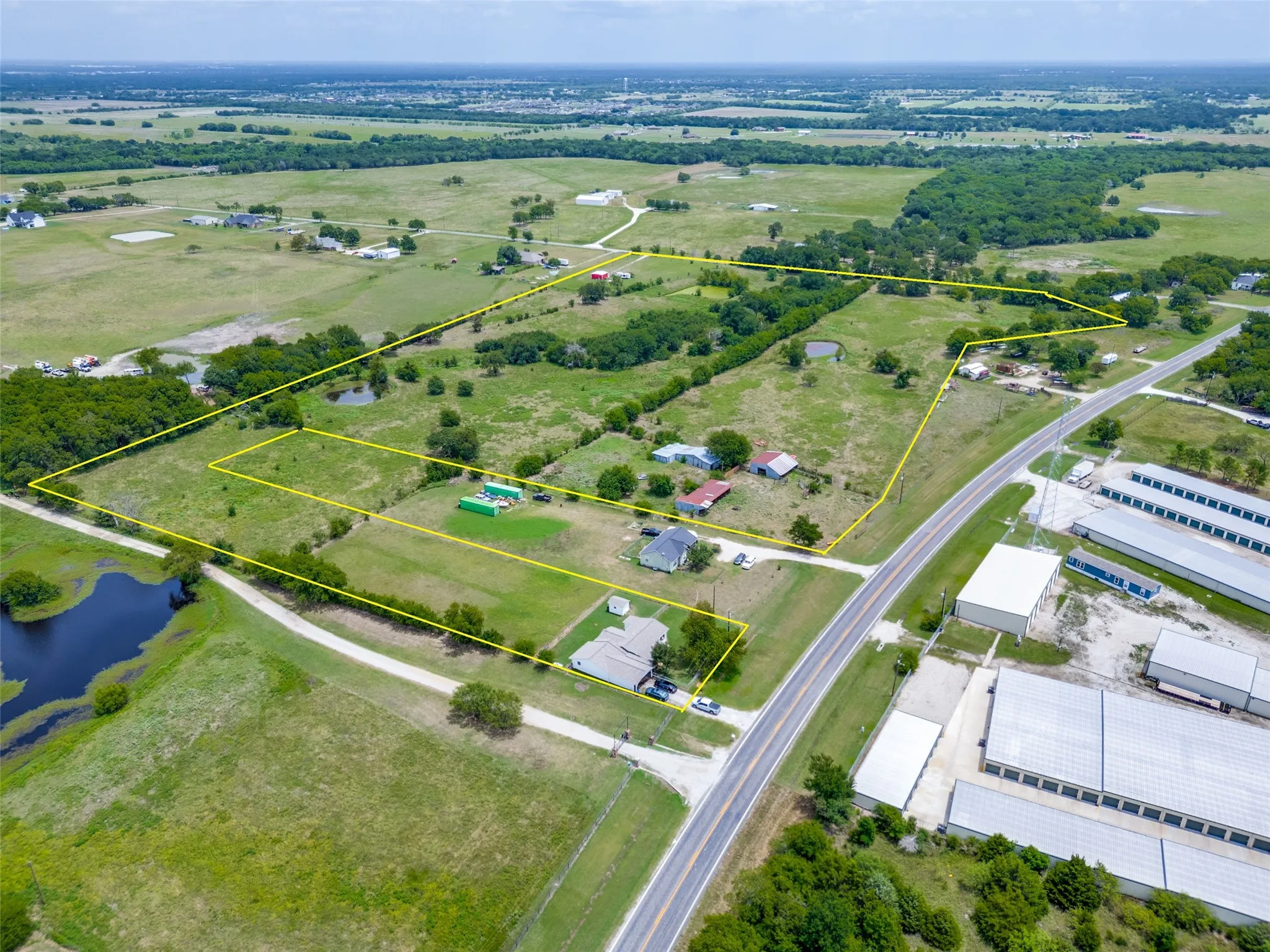 All aerial view boundaries are appx.