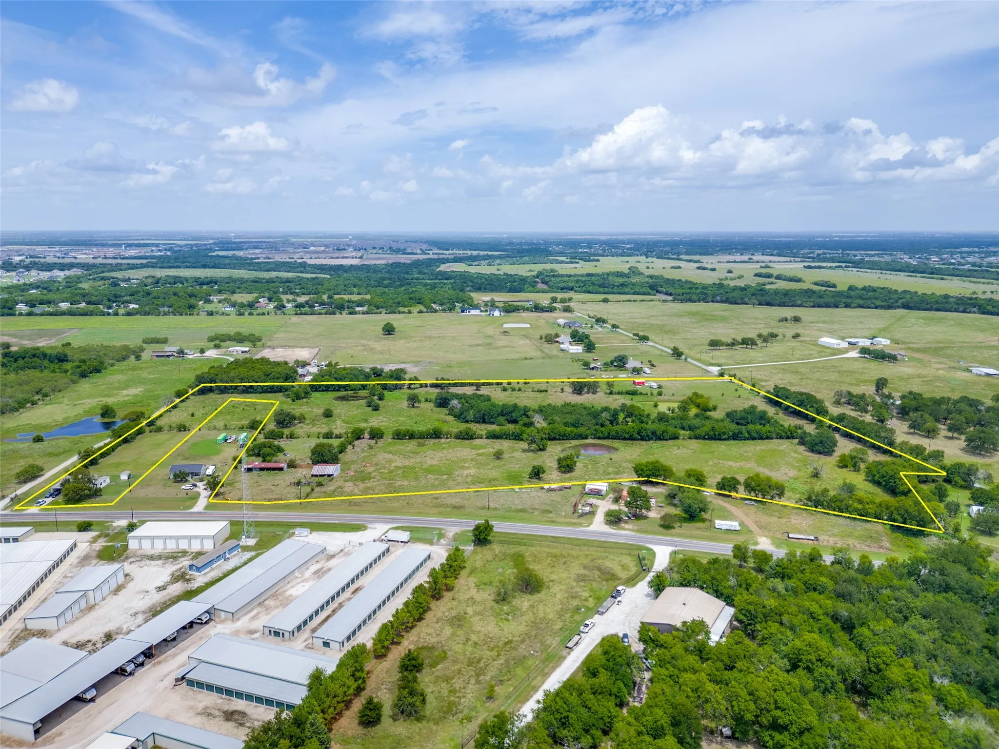 All aerial view boundaries are appx.