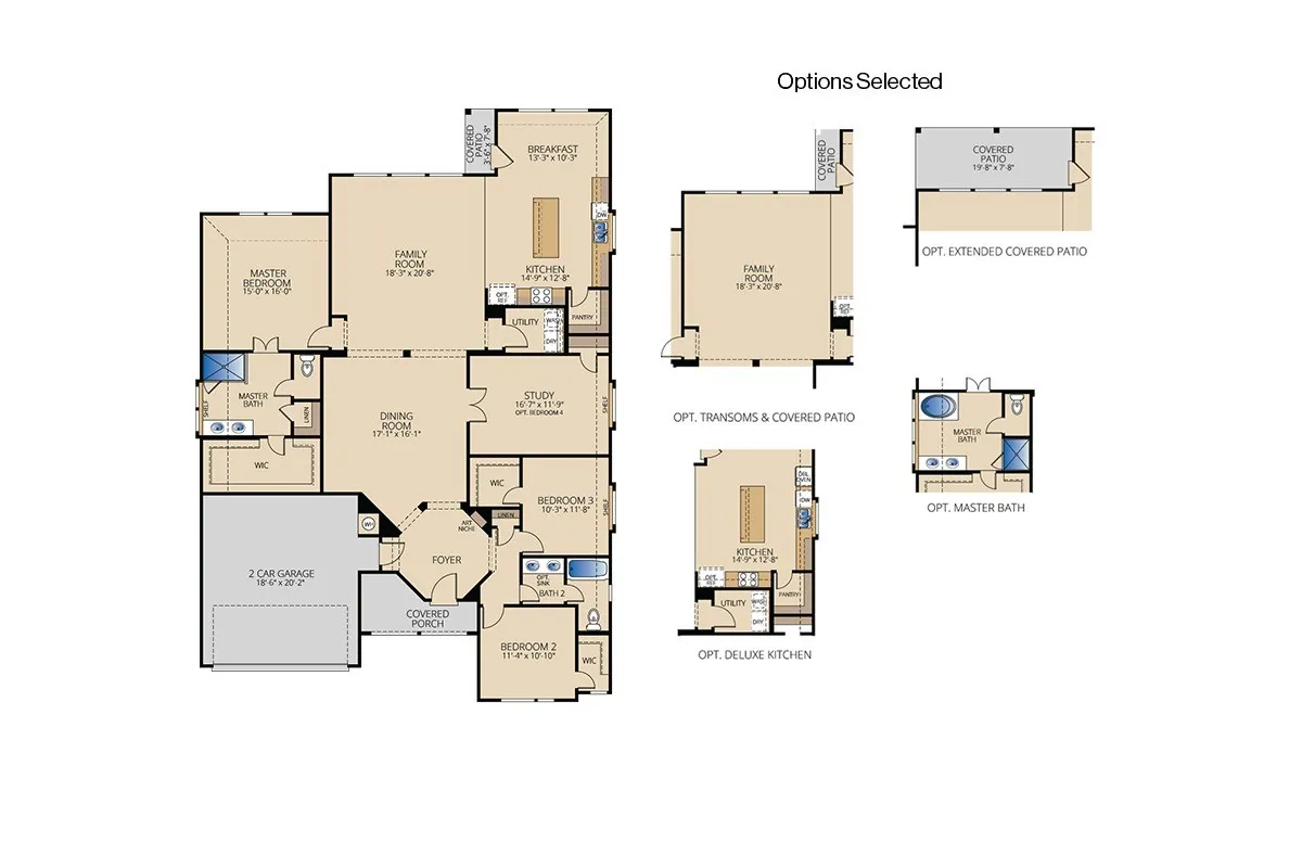 3937 Melica Lane - Fairview I Floor Plan