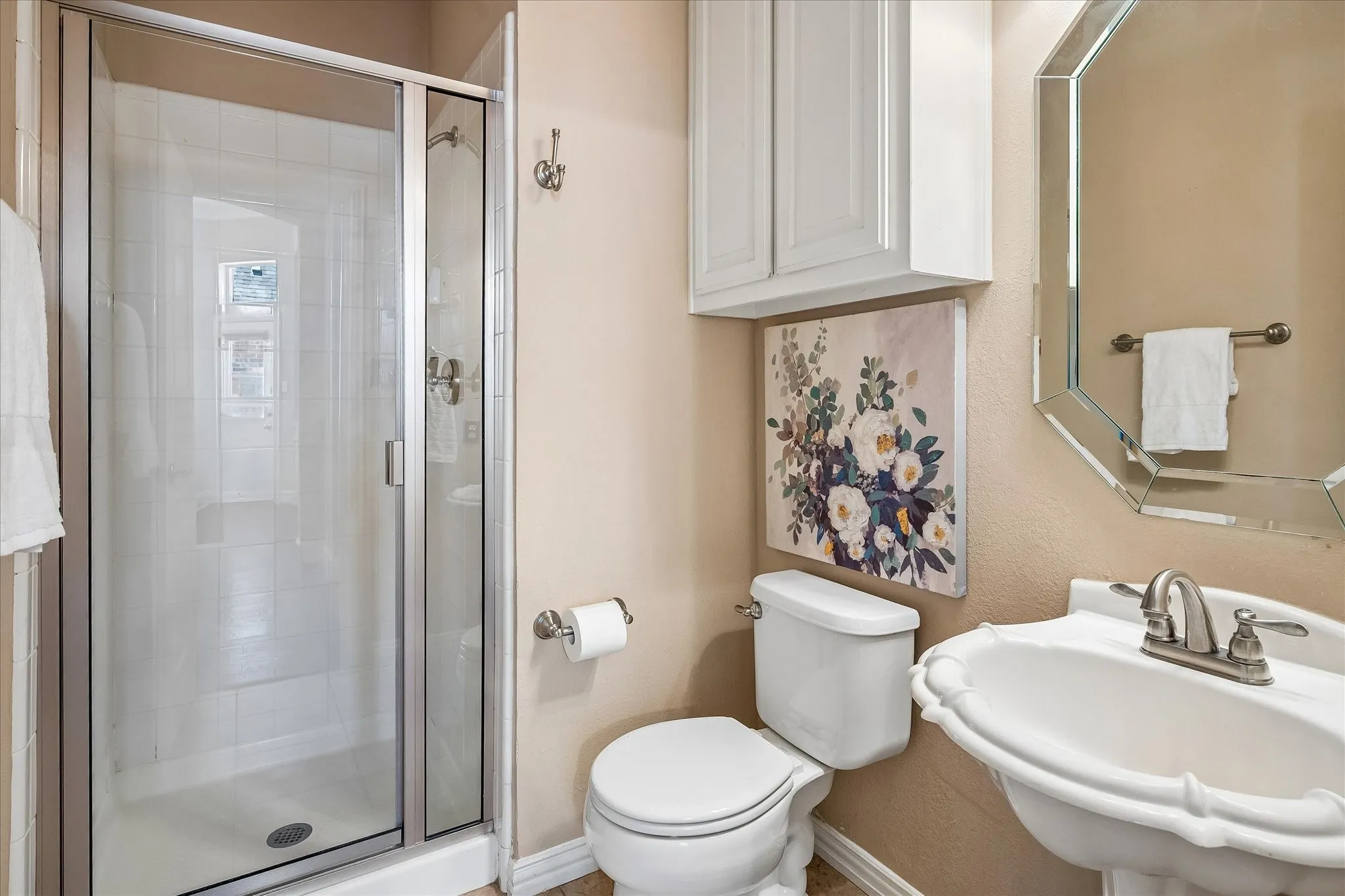Full bath off of the Family Room.