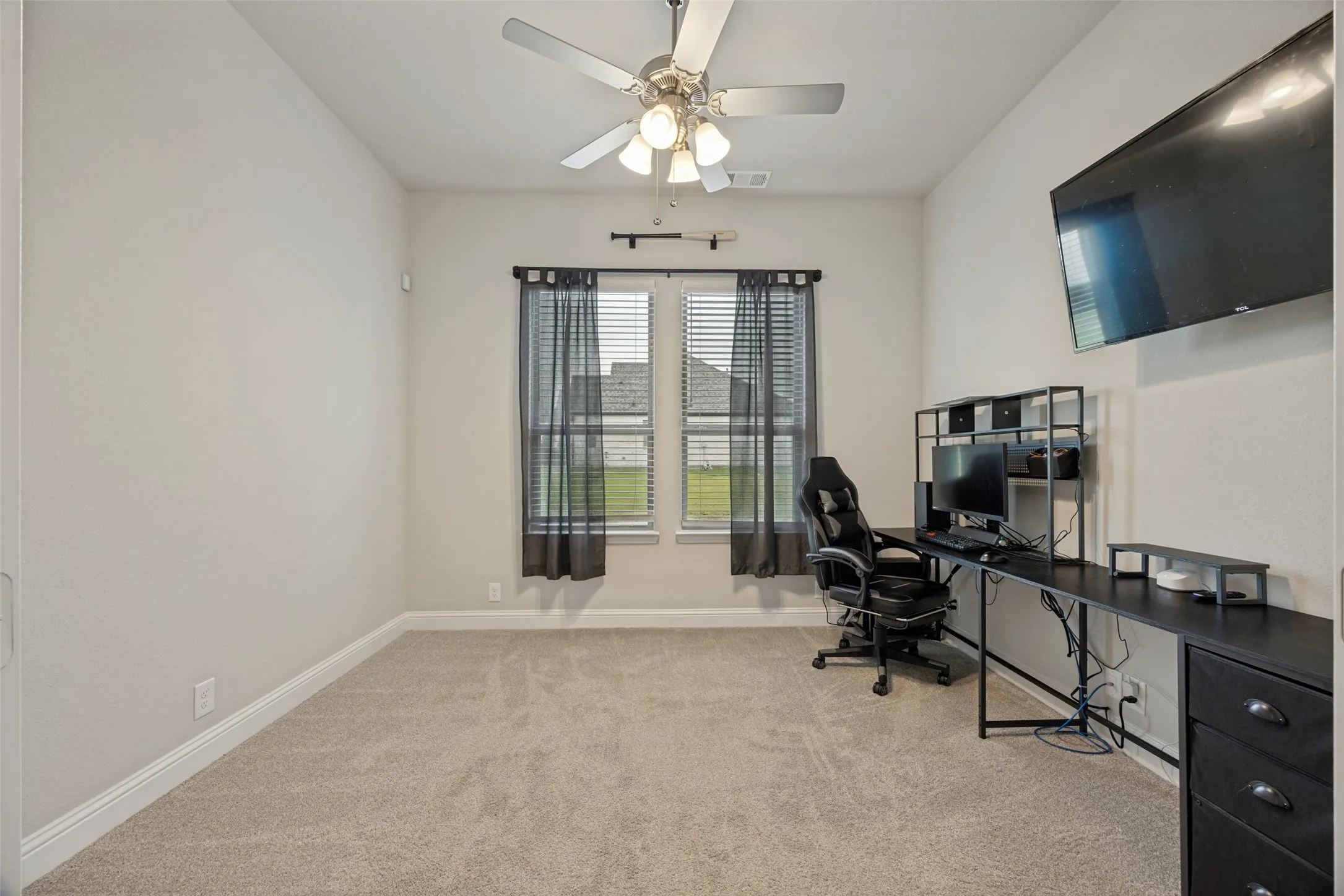 Downstairs office