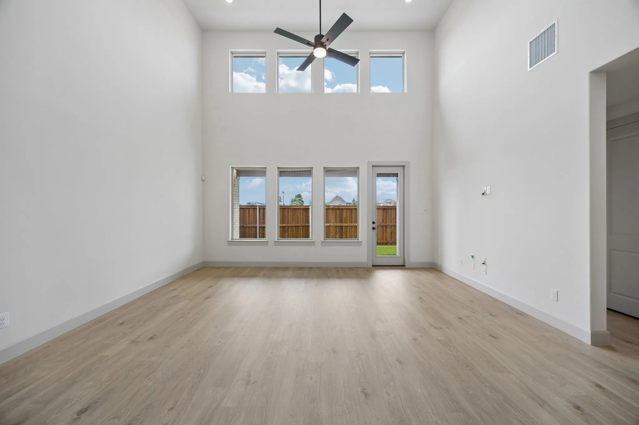 With double story windows, this home is flooded with natural light both upstairs and down!