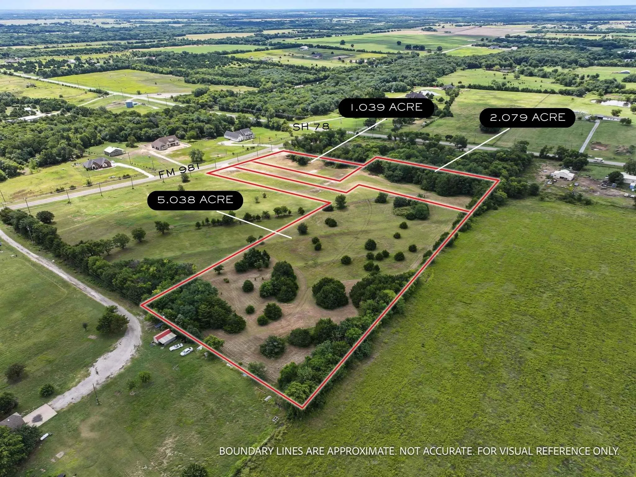 Unimproved Land For Sale in Fannin County , TBD 5.038AC FM 981, Leonard, Texas 75452, 0, 0, Garage spaces, 0 Sqft, built in 0, mls#21299005, Real Estate Agent in Leonard, Homes For Sale in Fannin county, Homes For Sale in Leonard, Realtor in Leonard Texas, Real Estate Brokerage Independent Realty Texas, Luminita Cordes Realtor