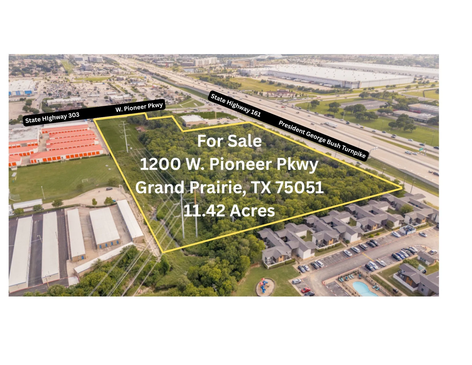 Unimproved Land For Sale in Dallas County , 1200 W Pioneer Parkway, Grand Prairie, Texas 75051, 0, 0, Garage spaces, 0 Sqft, built in 0, Price $2,100,000, mls#21306931, Real Estate Agent in Grand Prairie, Homes For Sale in Dallas county, Homes For Sale in Grand Prairie, Realtor in Grand Prairie Texas, Real Estate Brokerage Independent Realty Texas, Luminita Cordes Realtor