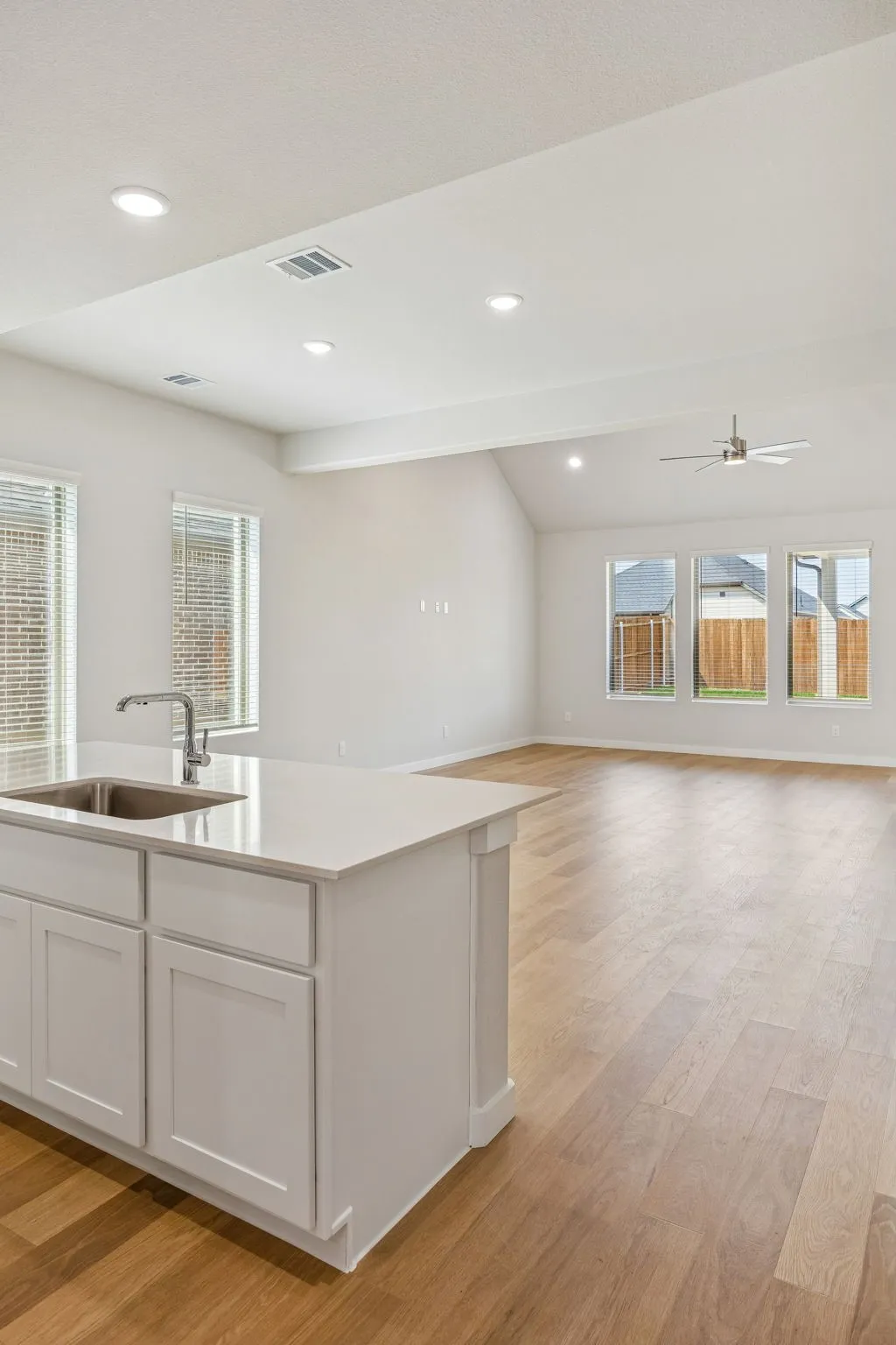 Open First Floor in the Stanley II home plan by Trophy Signature Homes – REPRESENTATIVE PHOTO