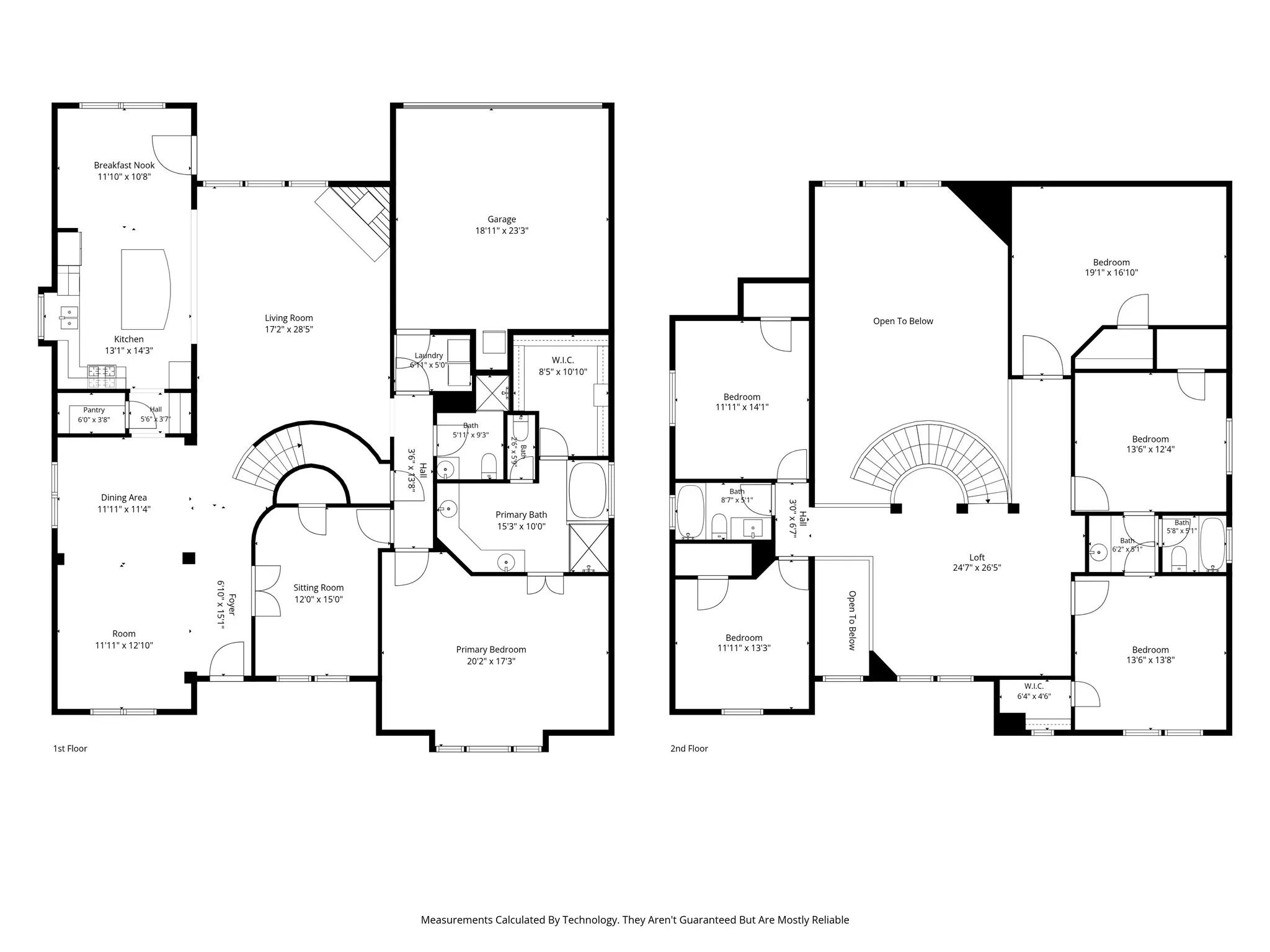 Floor plan for 12450 Princess Drive, Frisco TX