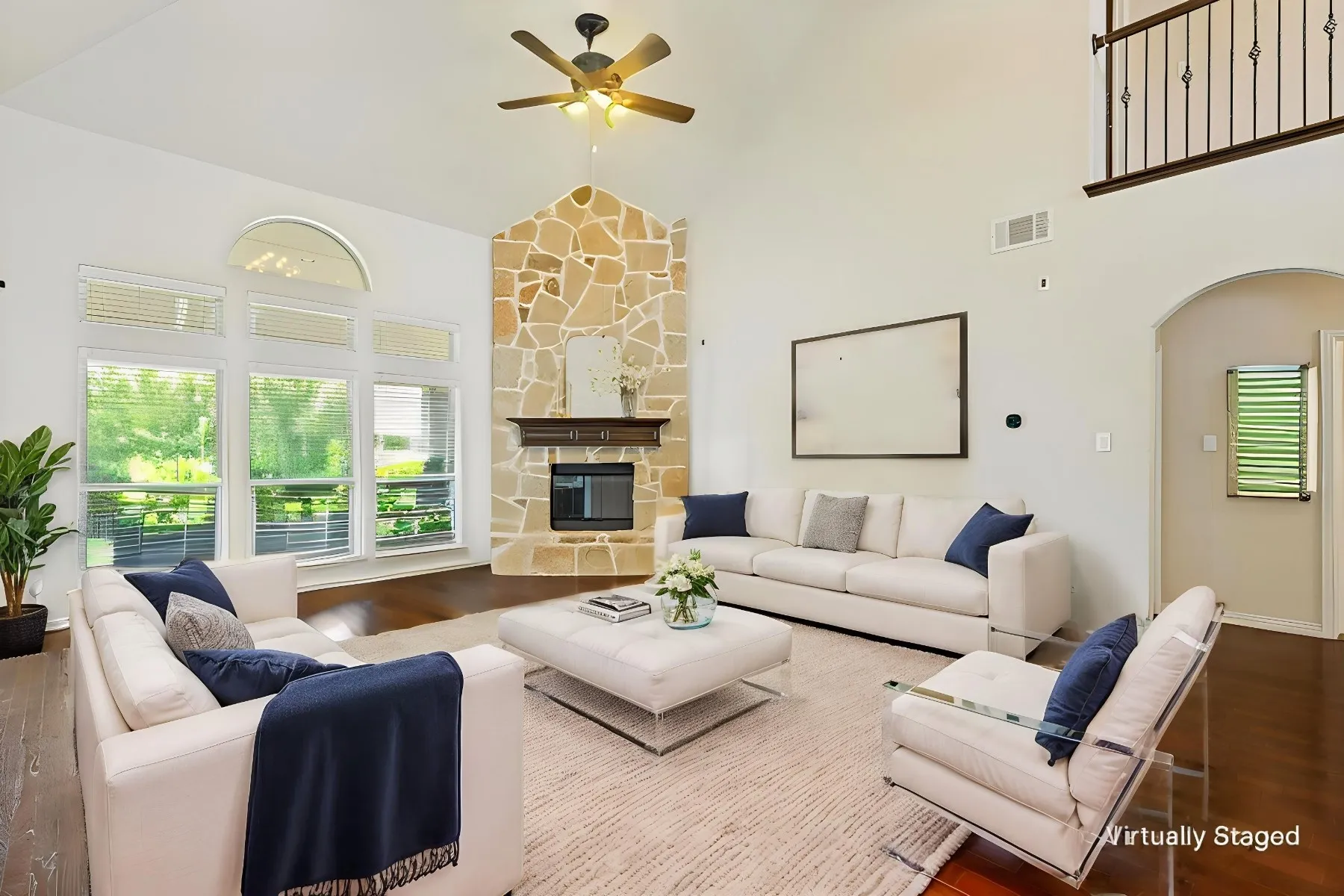 Virtually Staged: Many Opportunities to Style your Living Space.