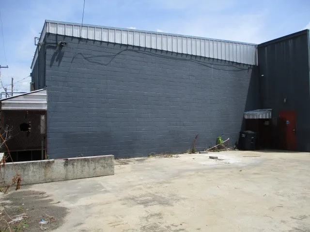 South side of building