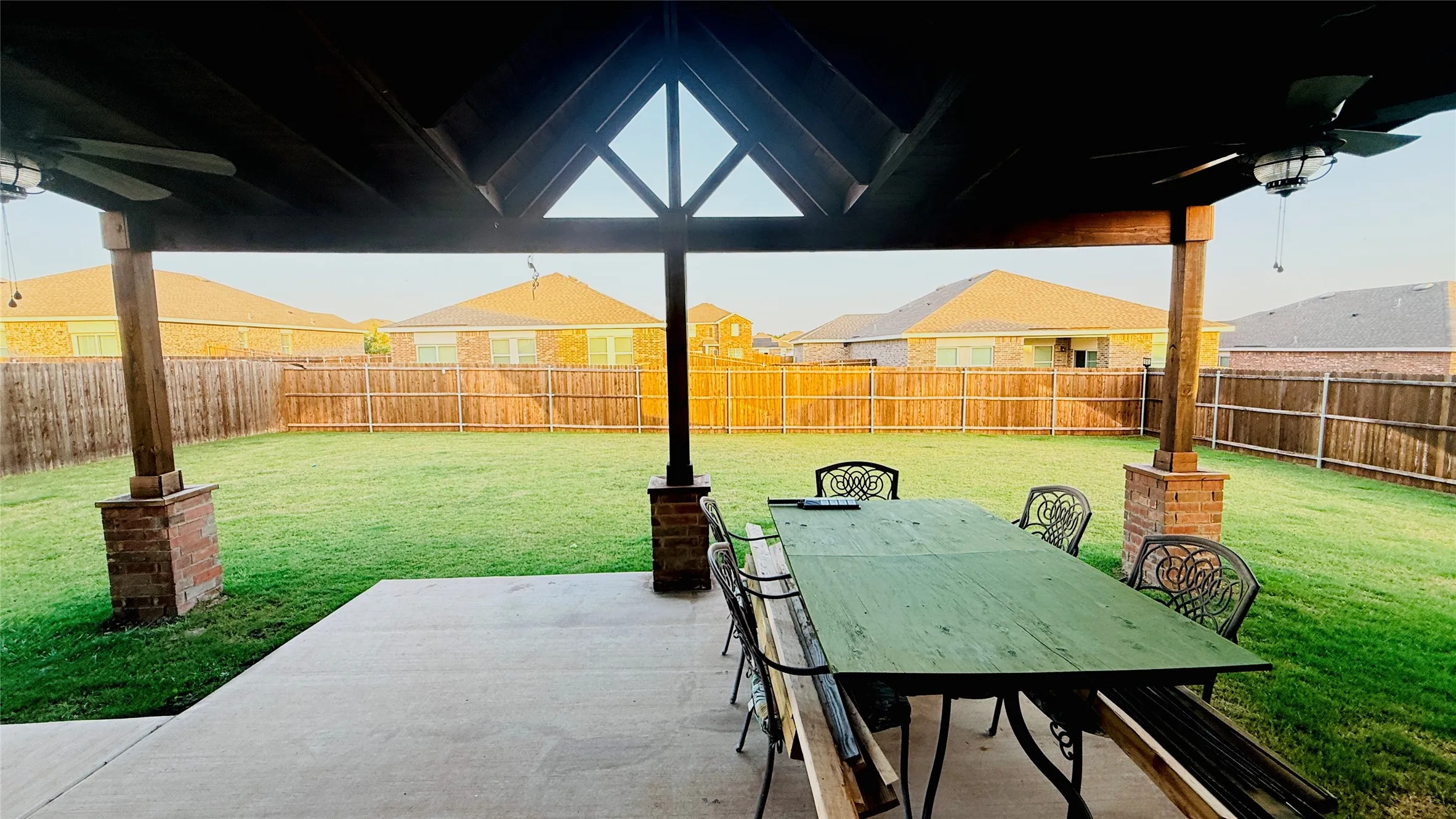 Patio terrace