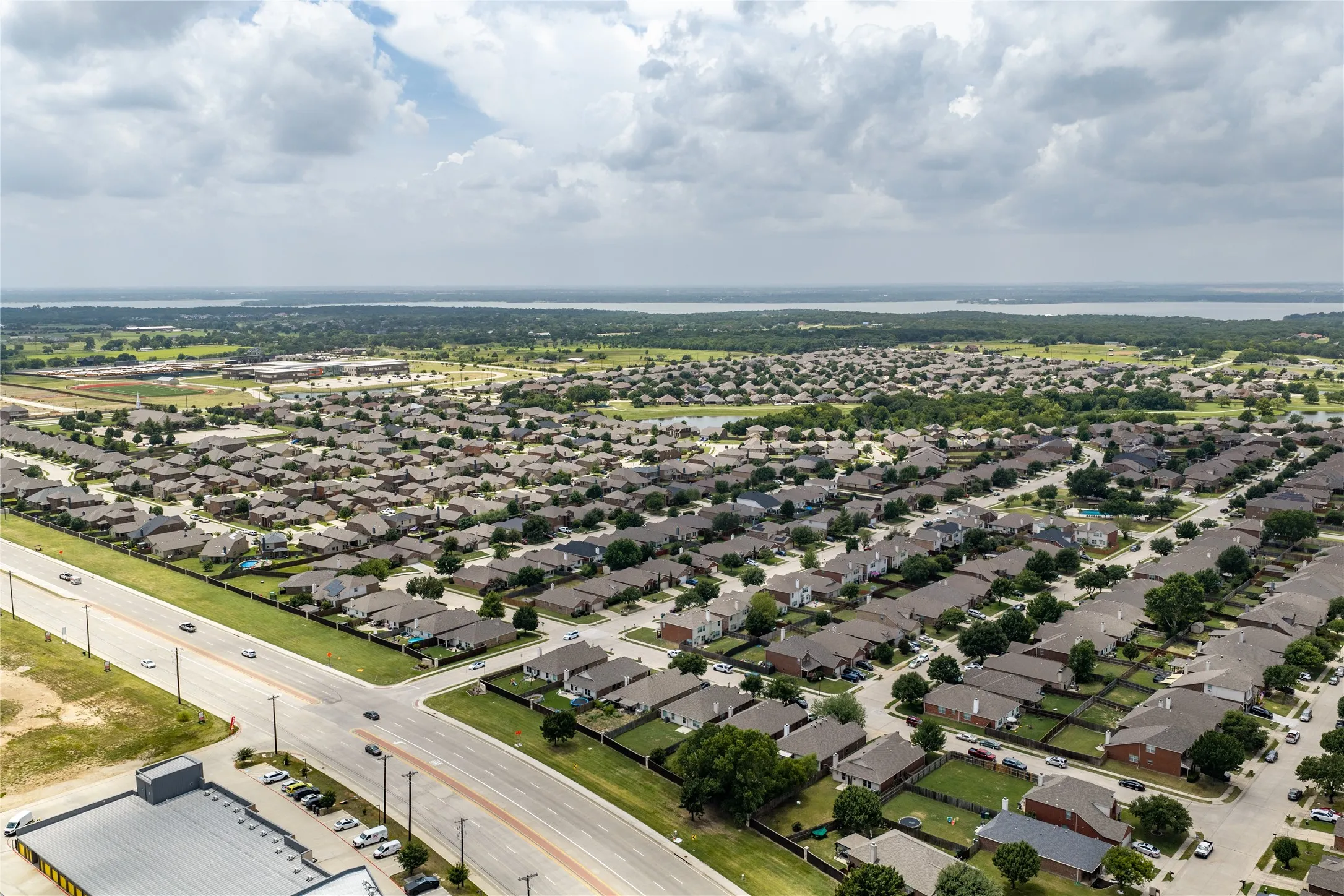 Aerial Neighborhood 2