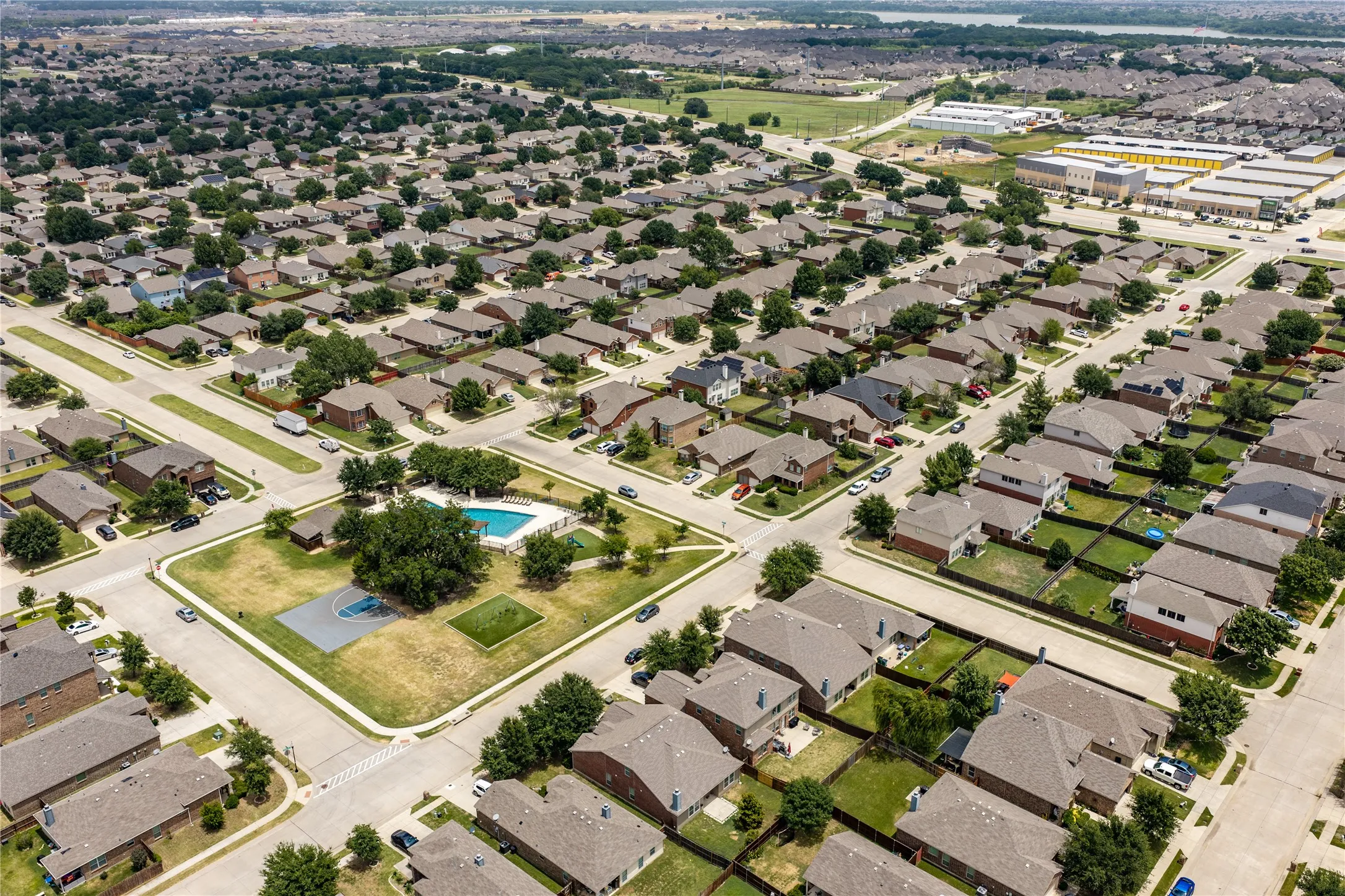 Aerial Neighborhood 3