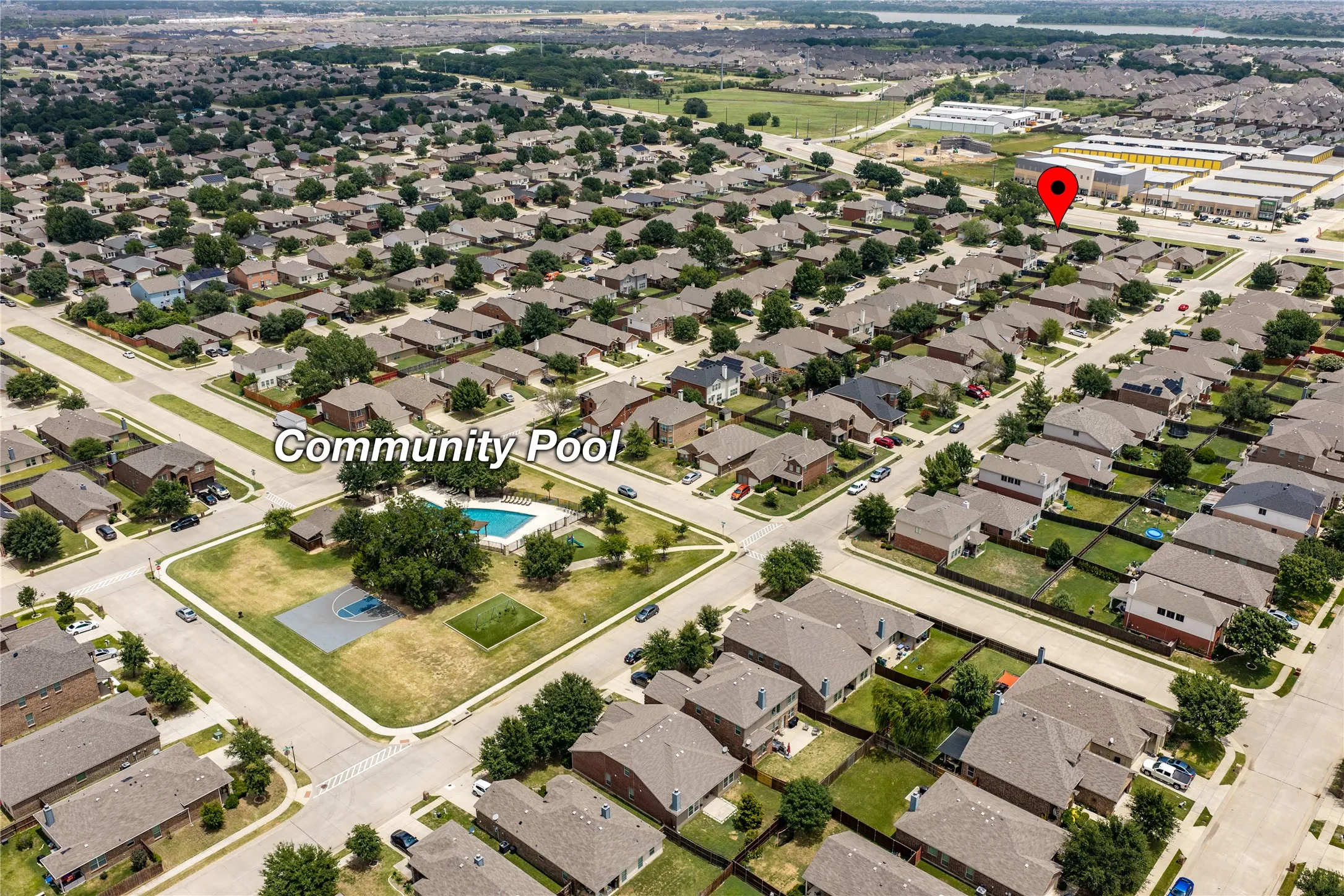 Aerial Neighborhood 4