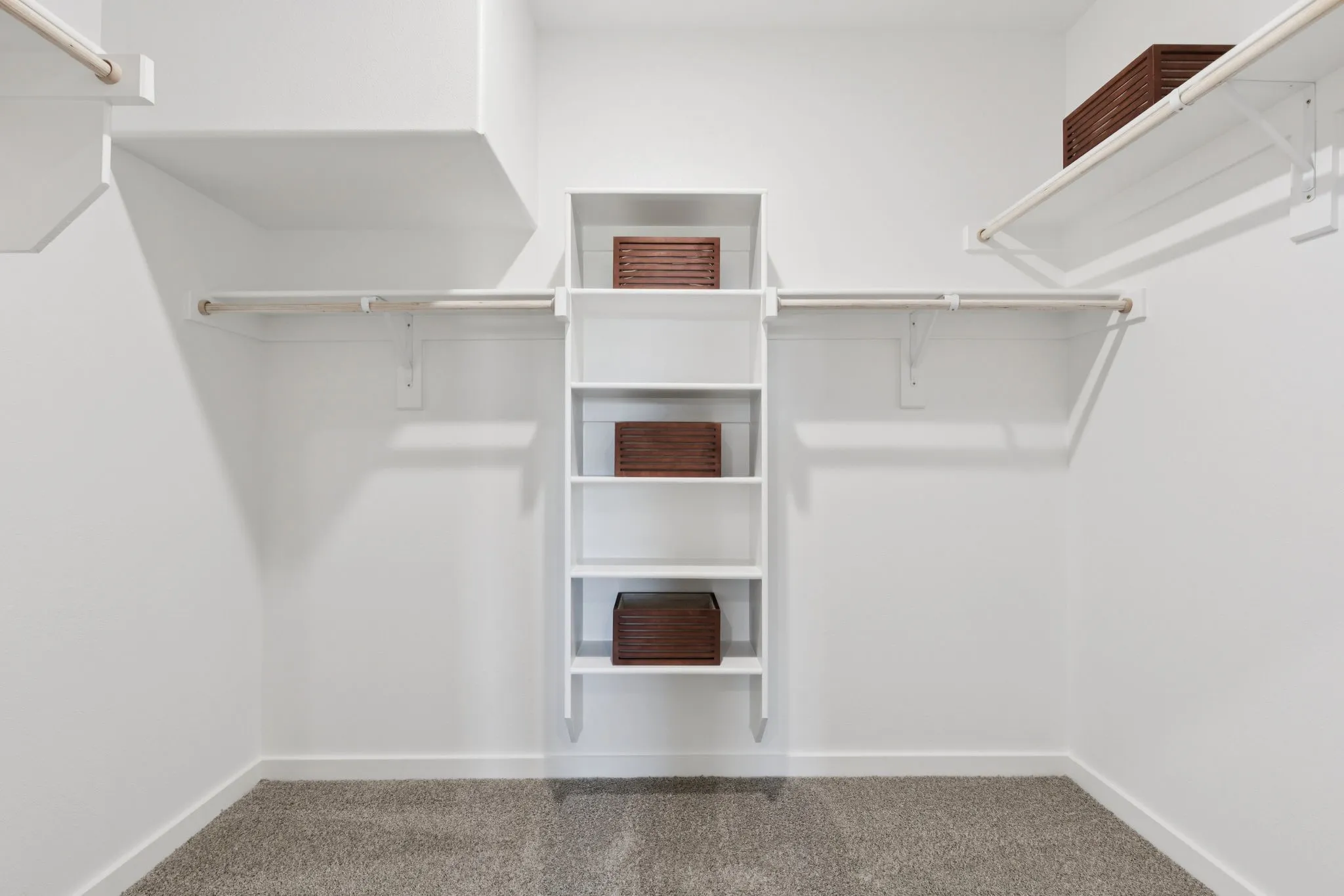 Primary Closet in the Magnolia home plan by Trophy Signature Homes – REPRESENTATIVE PHOTO