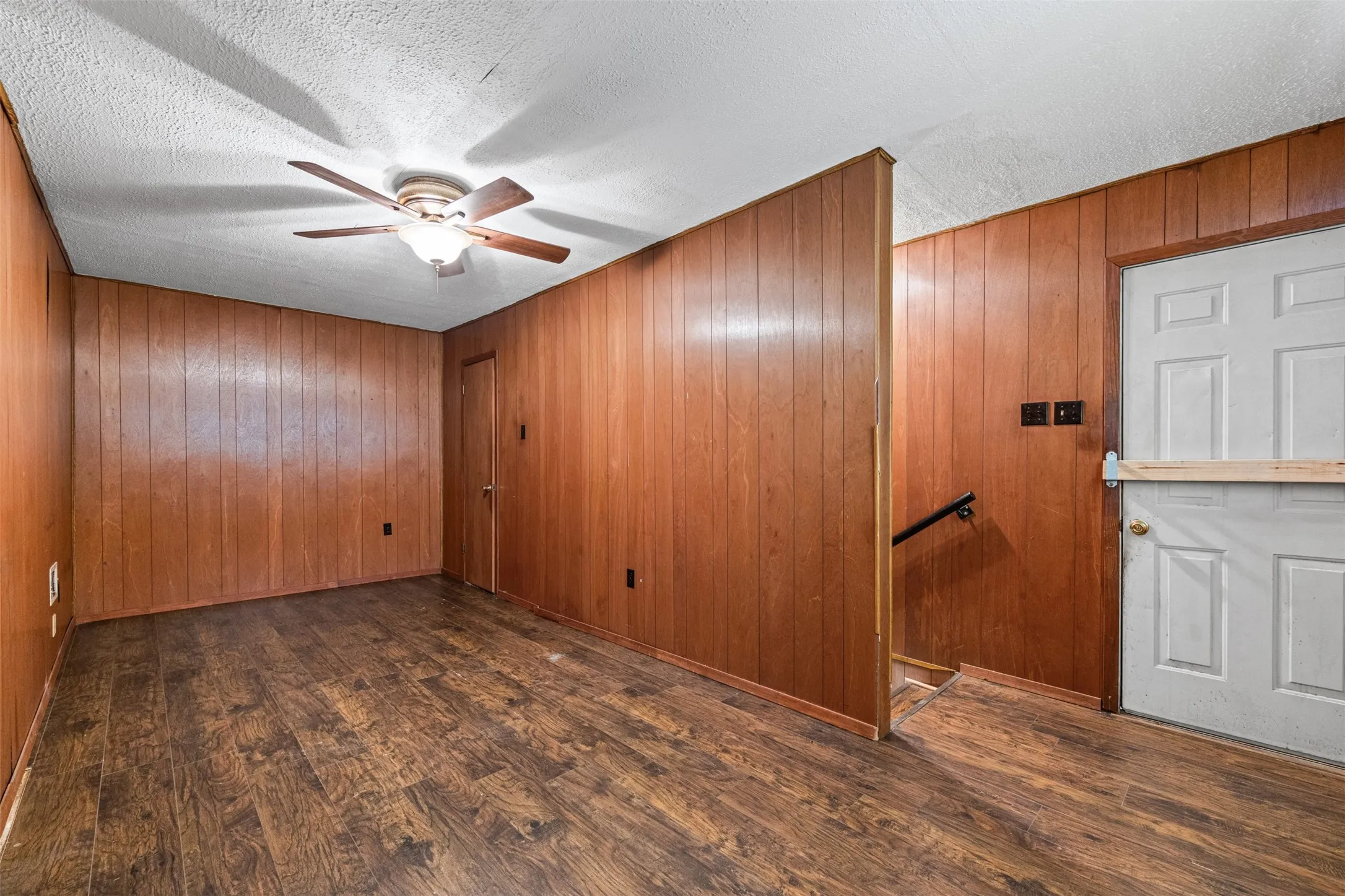 Upstairs bedroom could be used as a media room