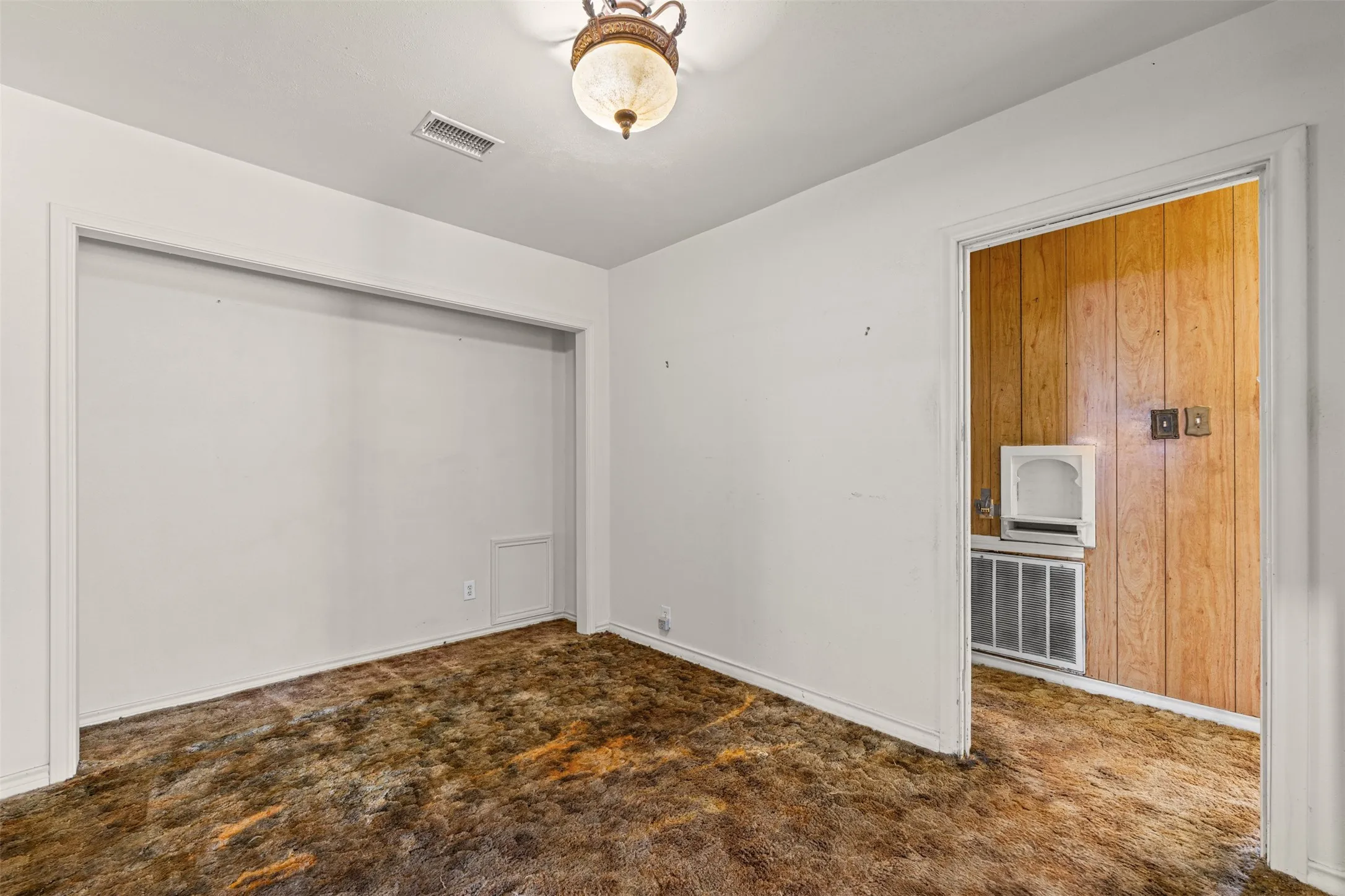 Dining room with view of hall