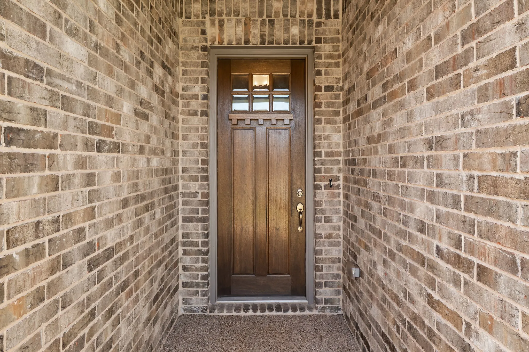 Exterior entry