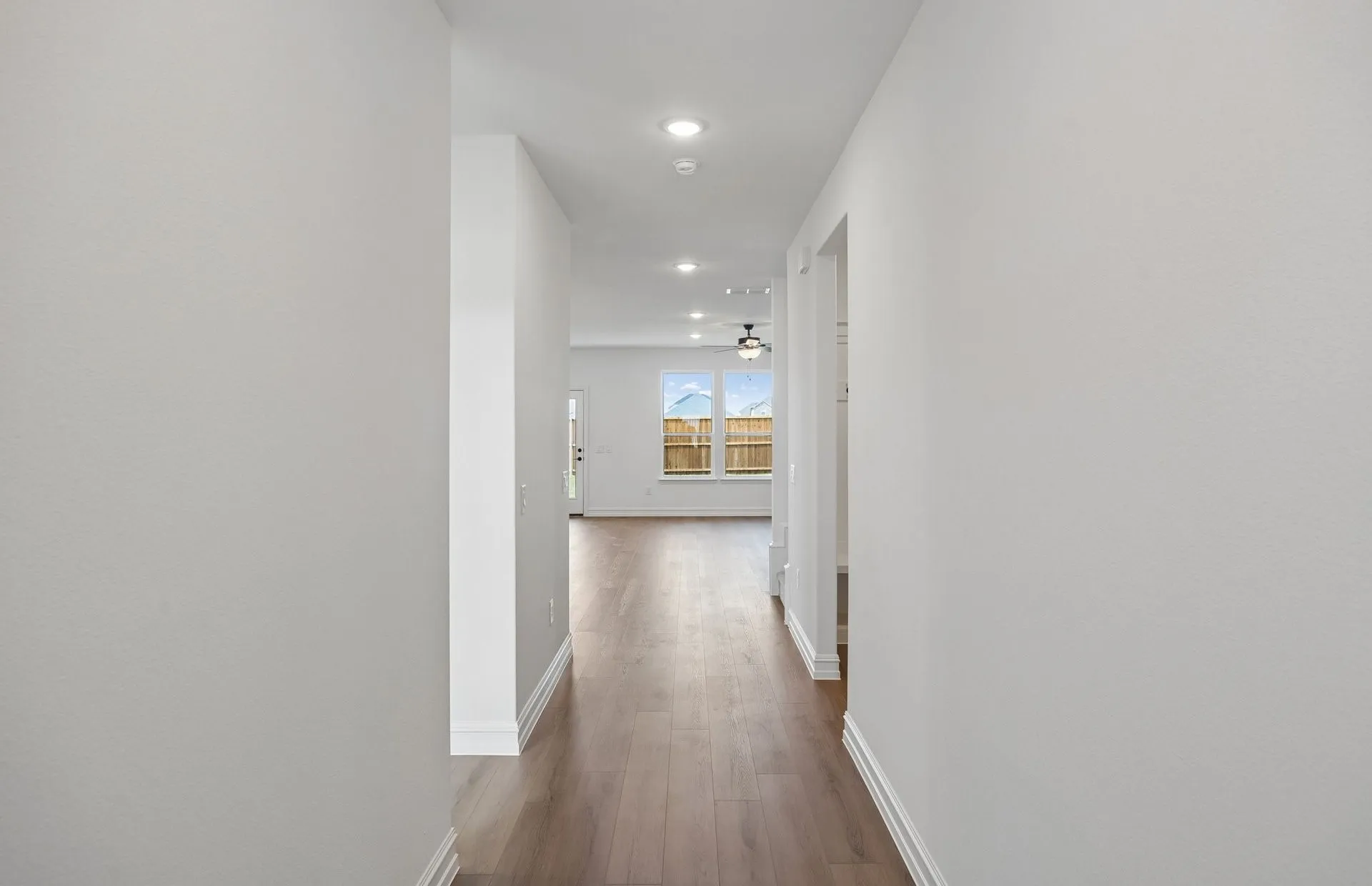 Entrance foyer to home