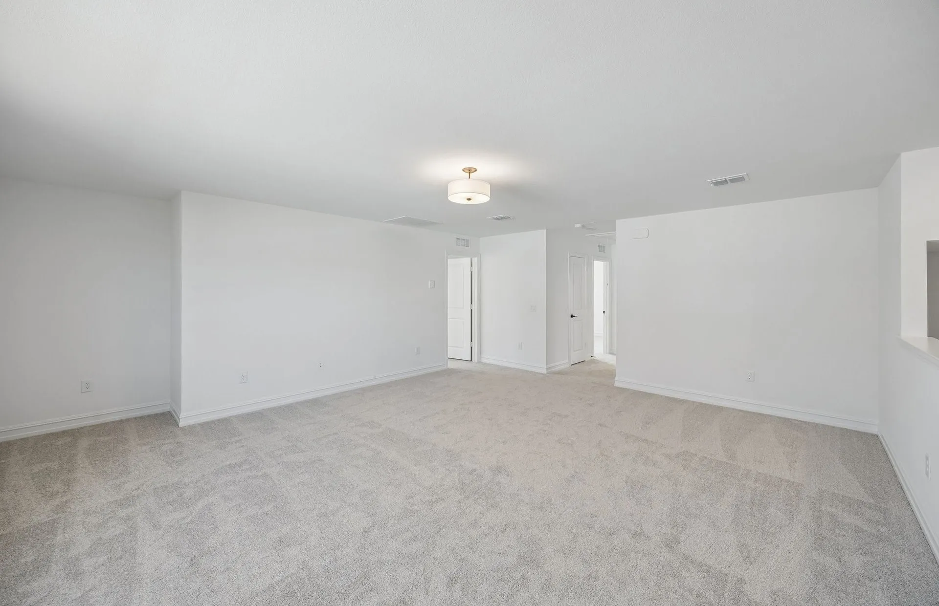 Loft on second level