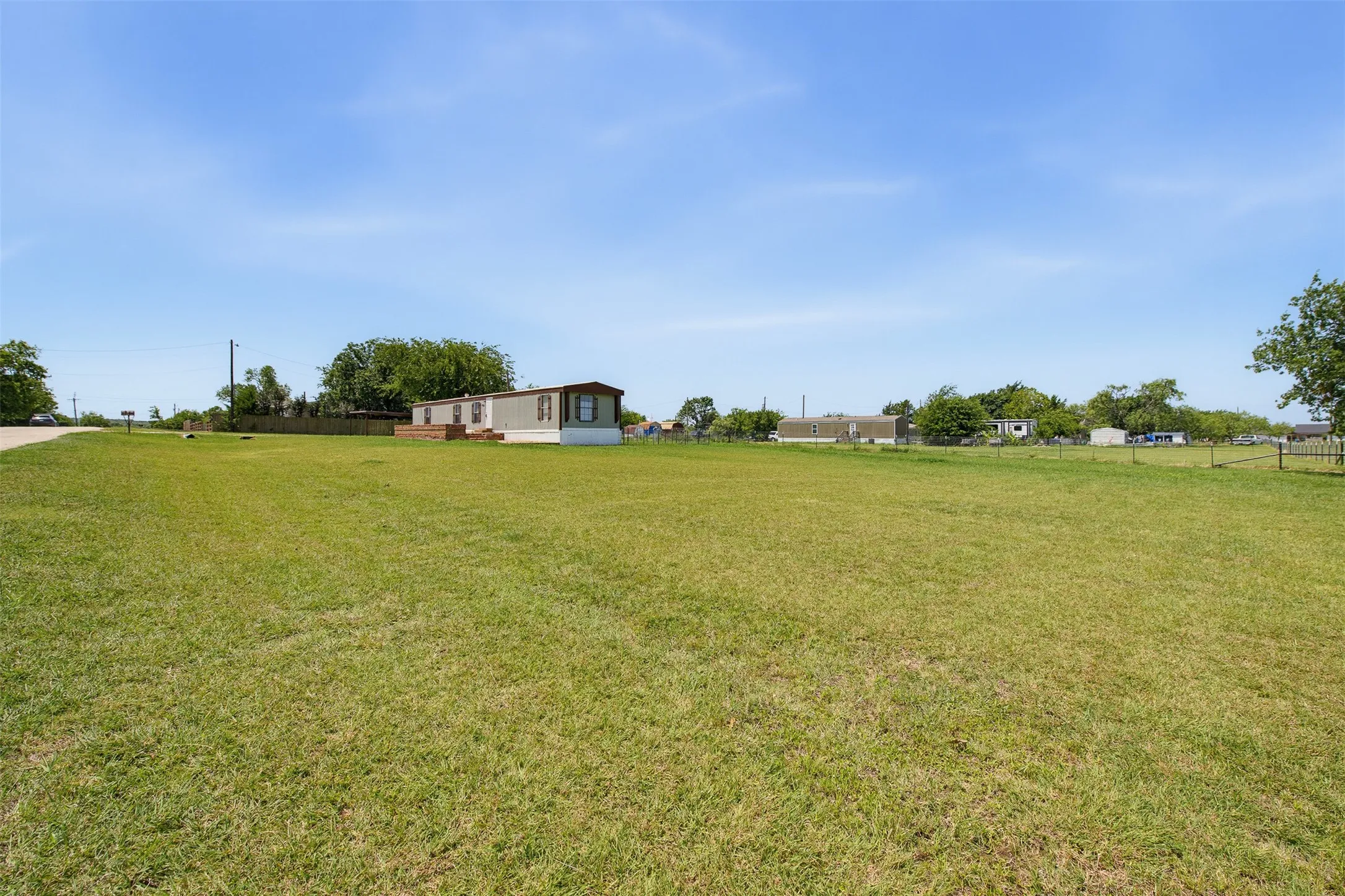 Large, grassed yard
