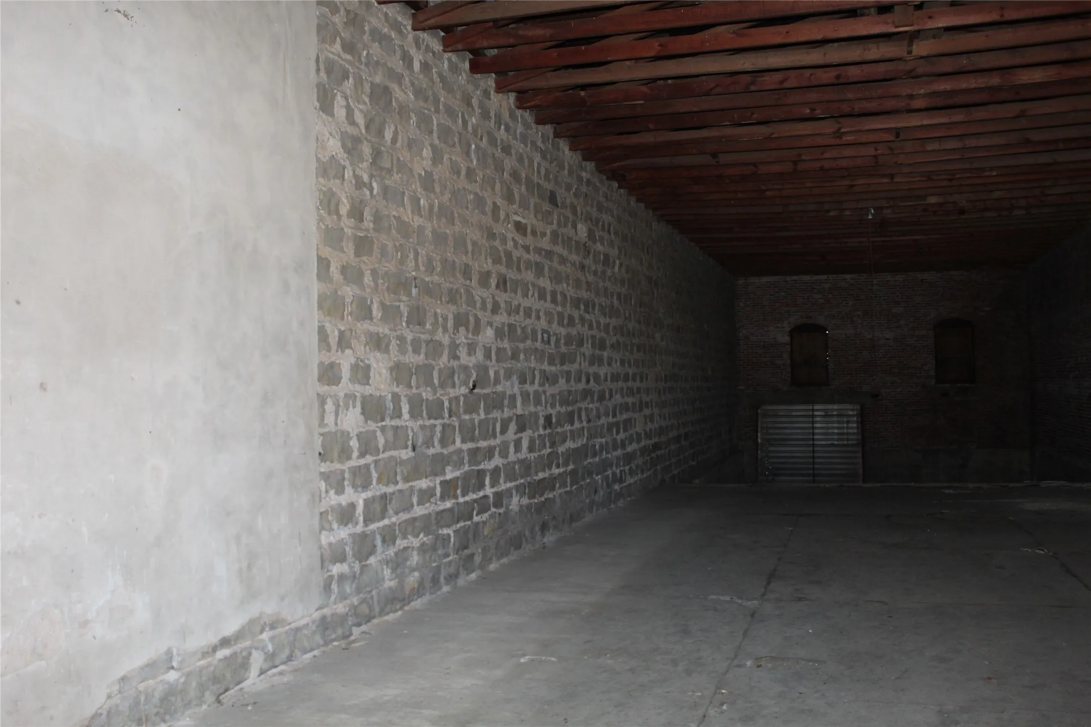 South section north wall