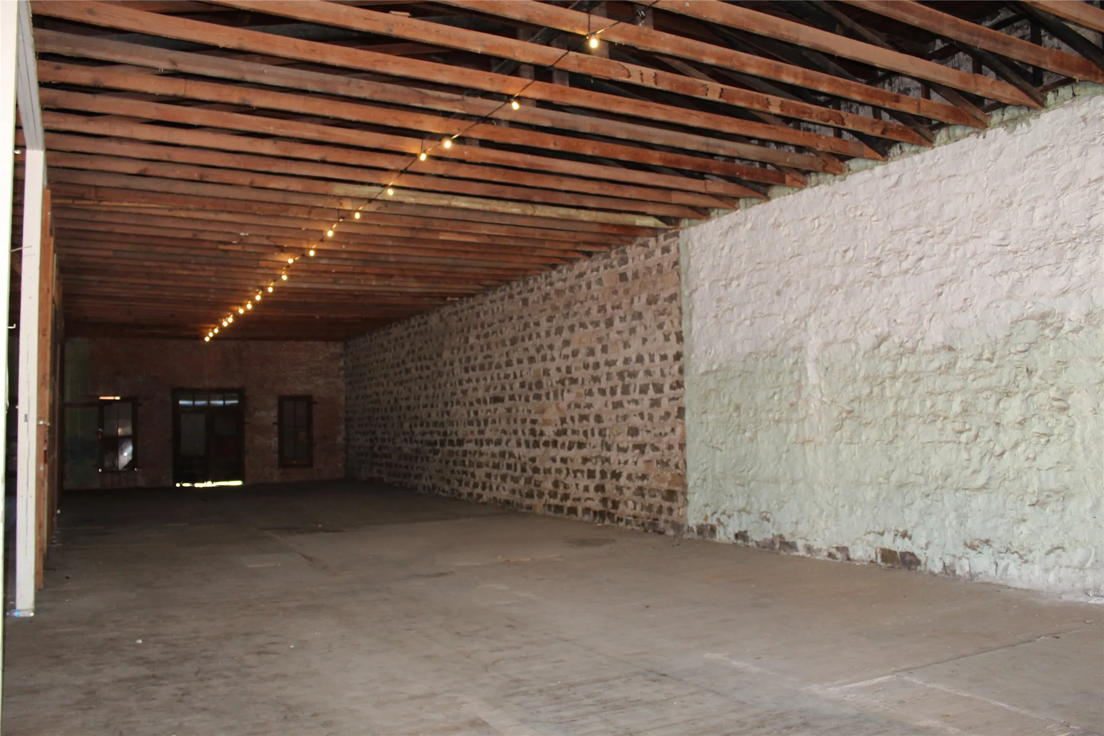 Interior of building