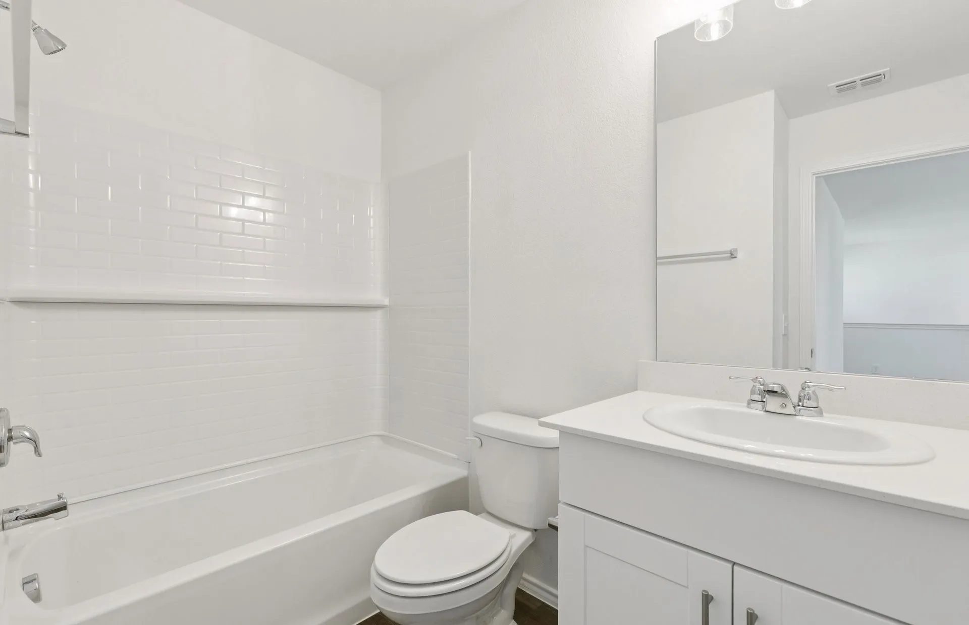 *Floorplan representation, not actual home - Spacious secondary bathroom