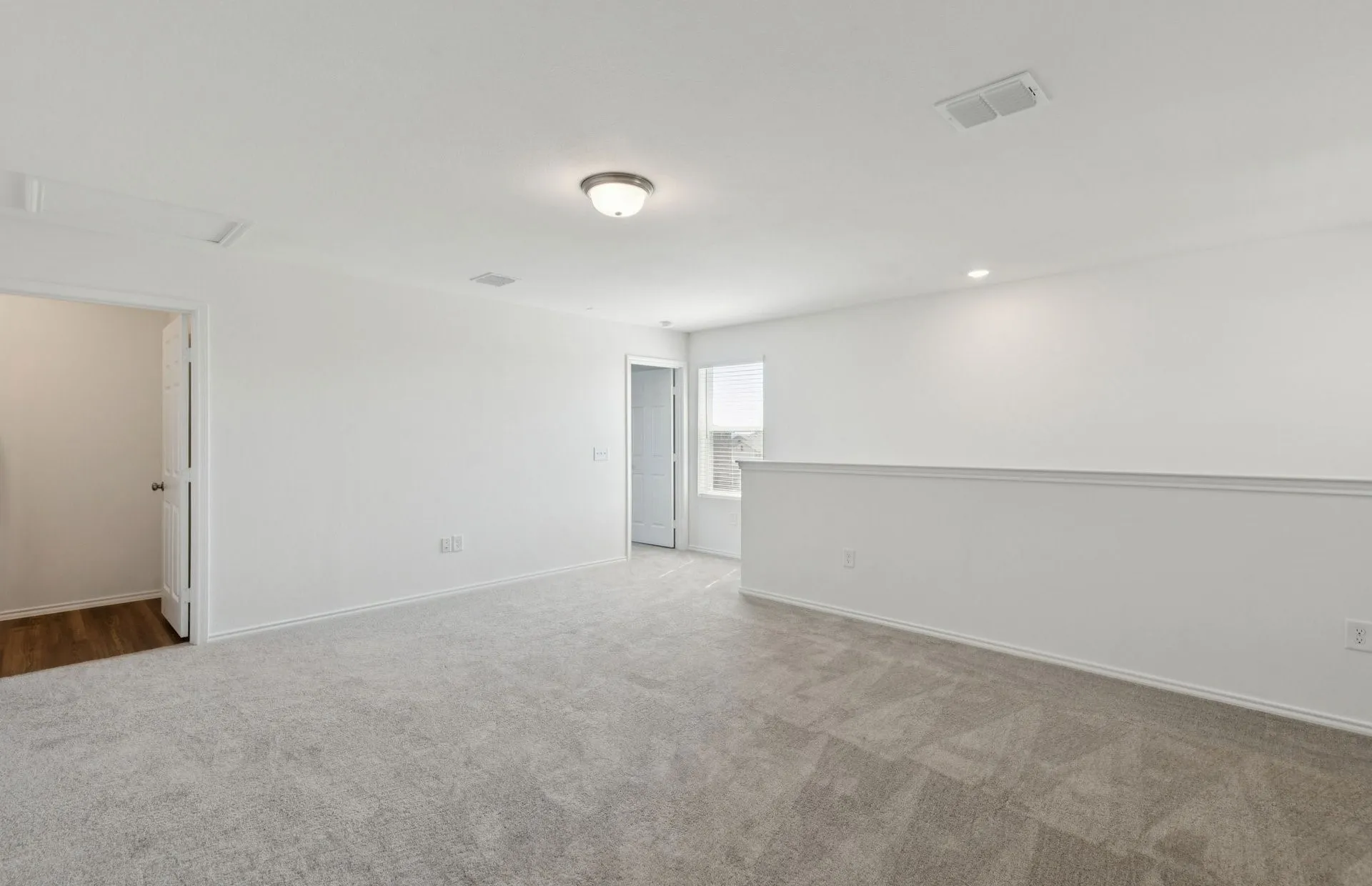 *Floorplan representation, not actual home - Spacious game room on second level