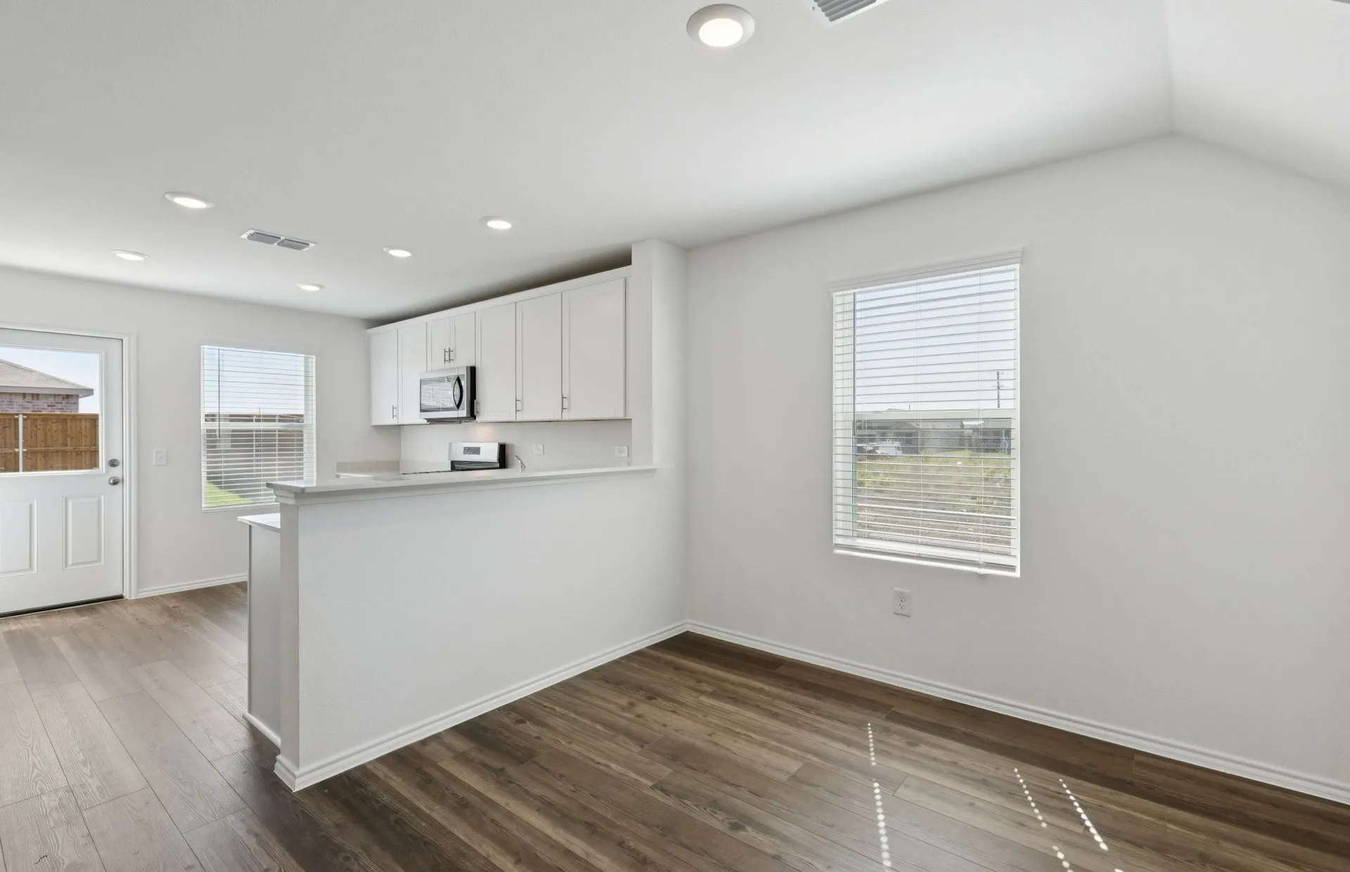 *Floorplan representation, not actual home - Spacious kitchen with eat-in bartop