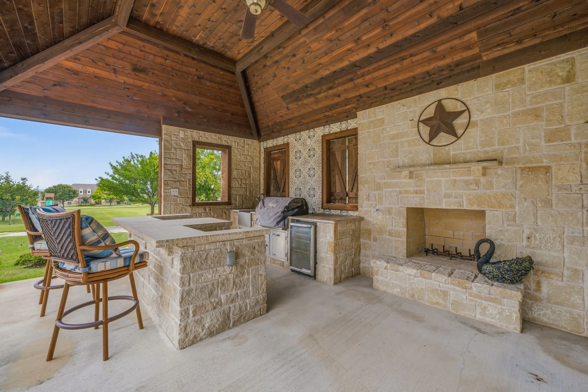 Outdoor living space