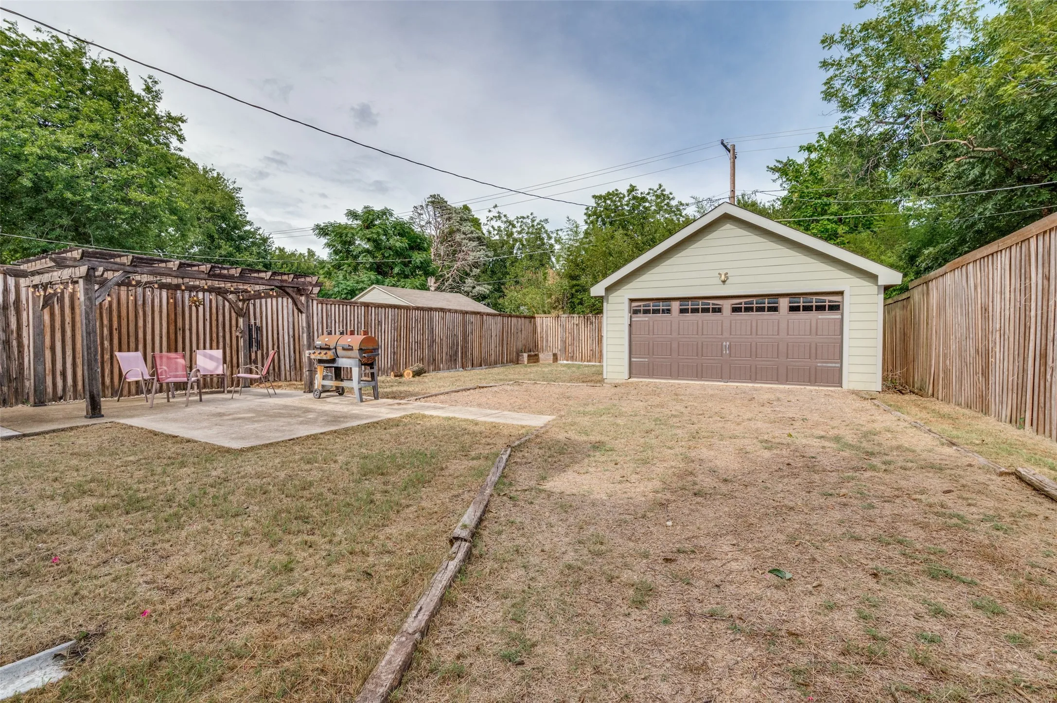Backyard View from Automatic Gate