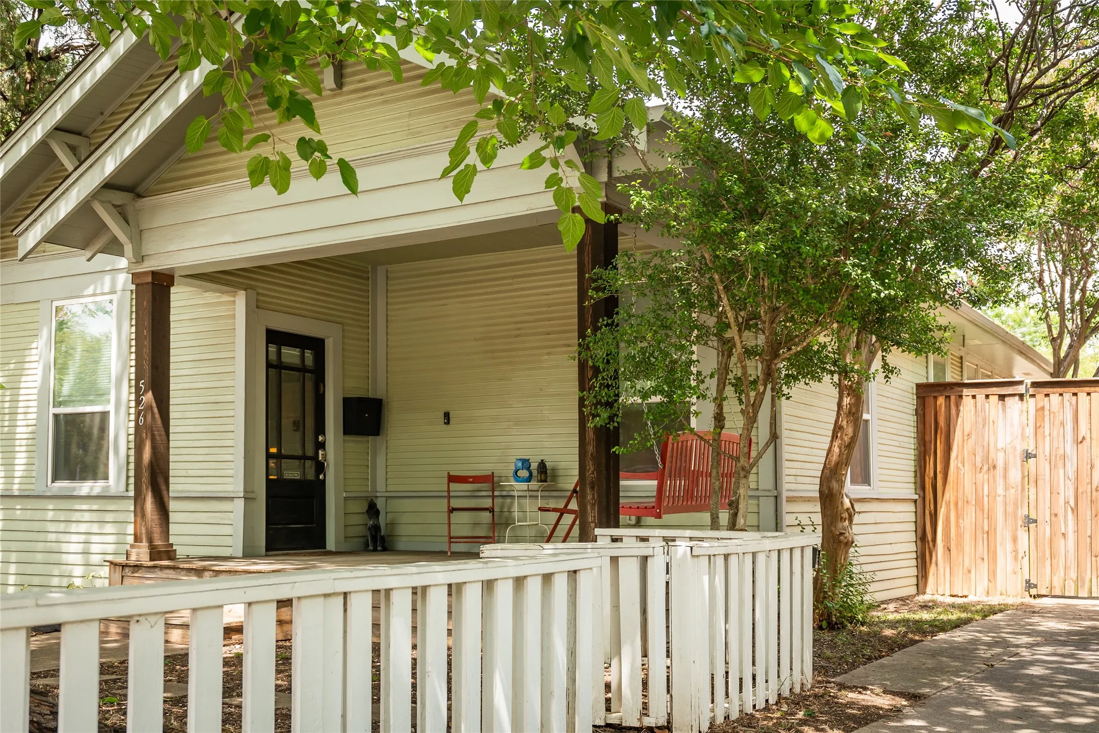 Front Porch from Driveway