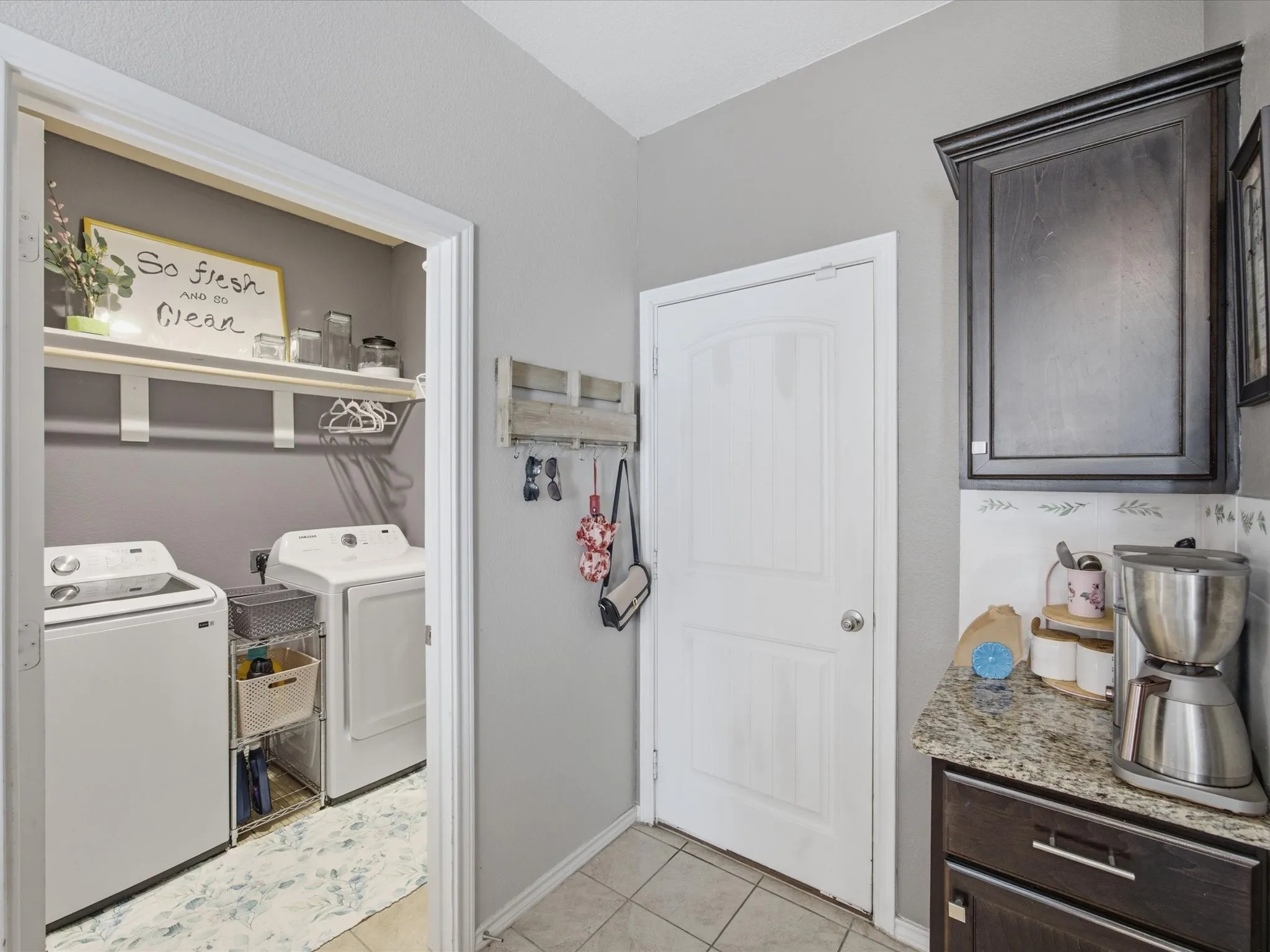Garage off Kitchen