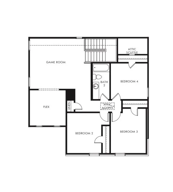 Second Floor Floor Plan