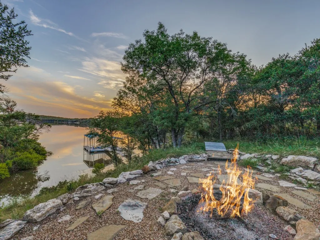 Firepit area.