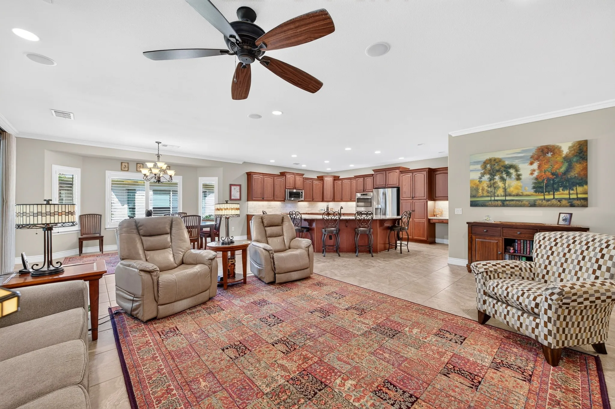 Such a great open floor plan!