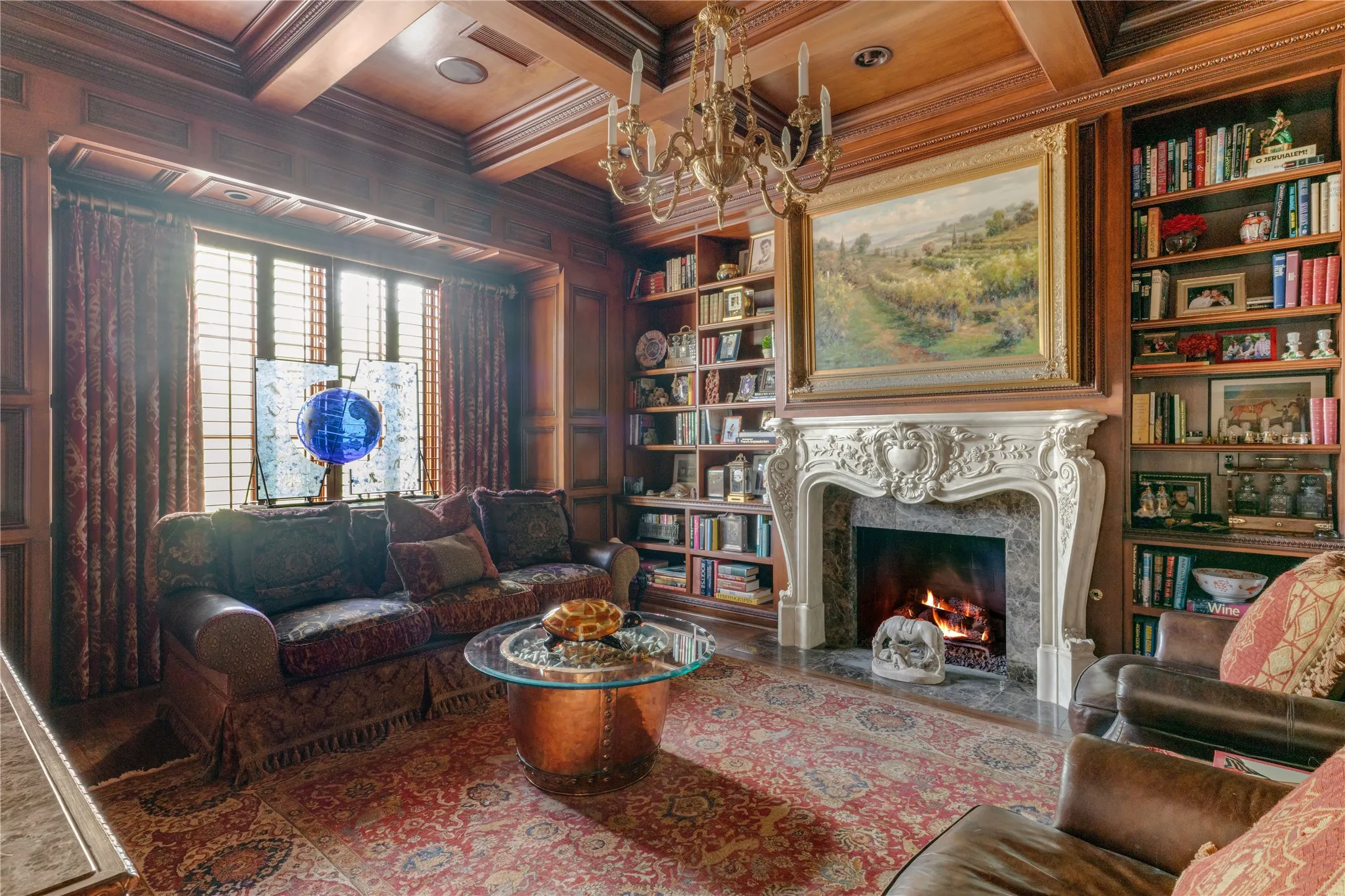Library Beautiful Built ins